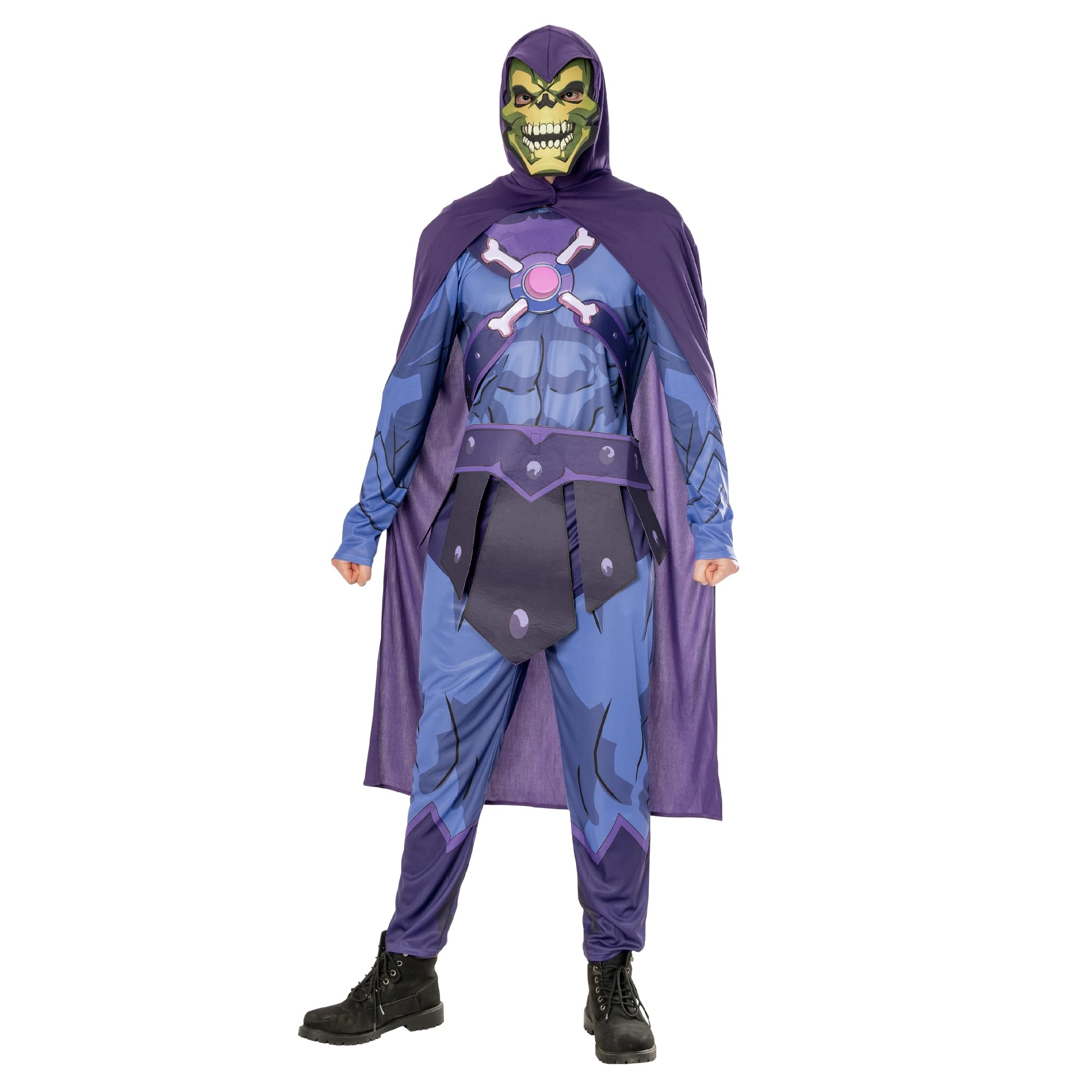 masters-of-the-universe-revelation-he-man-skeletor-kost-m-erwachsene-rubie-s-off image 1