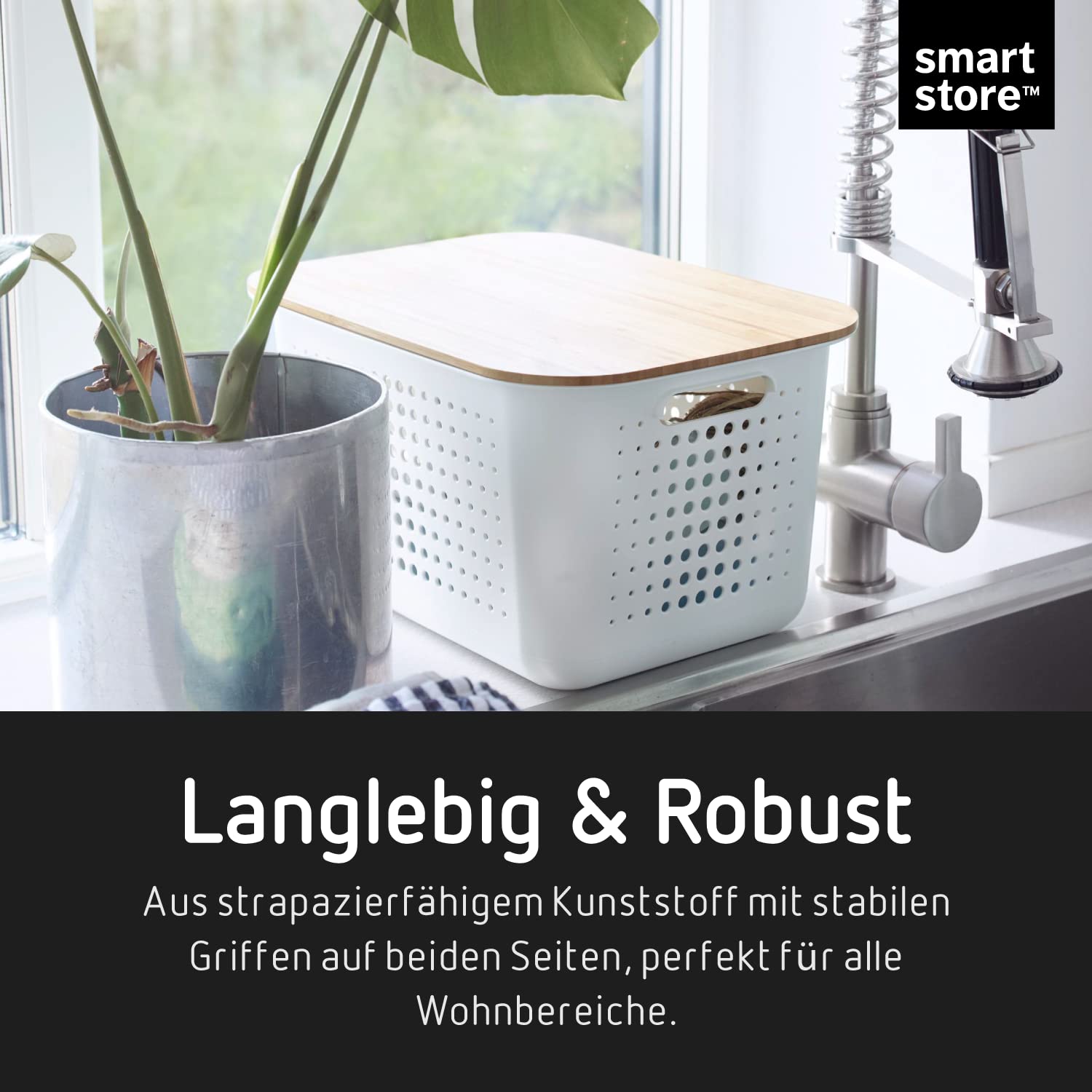 smartstore-medium-aufbewahrungskorb-13l-recycelt-wei-37x28x20-cm image 6