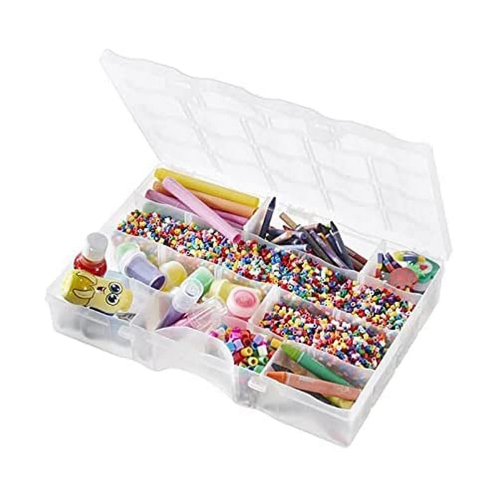 smartstore-kleiner-organizer-25x16x4-cm-transparent-mit-eins-tzen-bpa-frei image 1