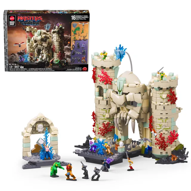 masters-of-the-universe-mattel-brick-shop-battle-of-castle-grayskull-bauset image 1