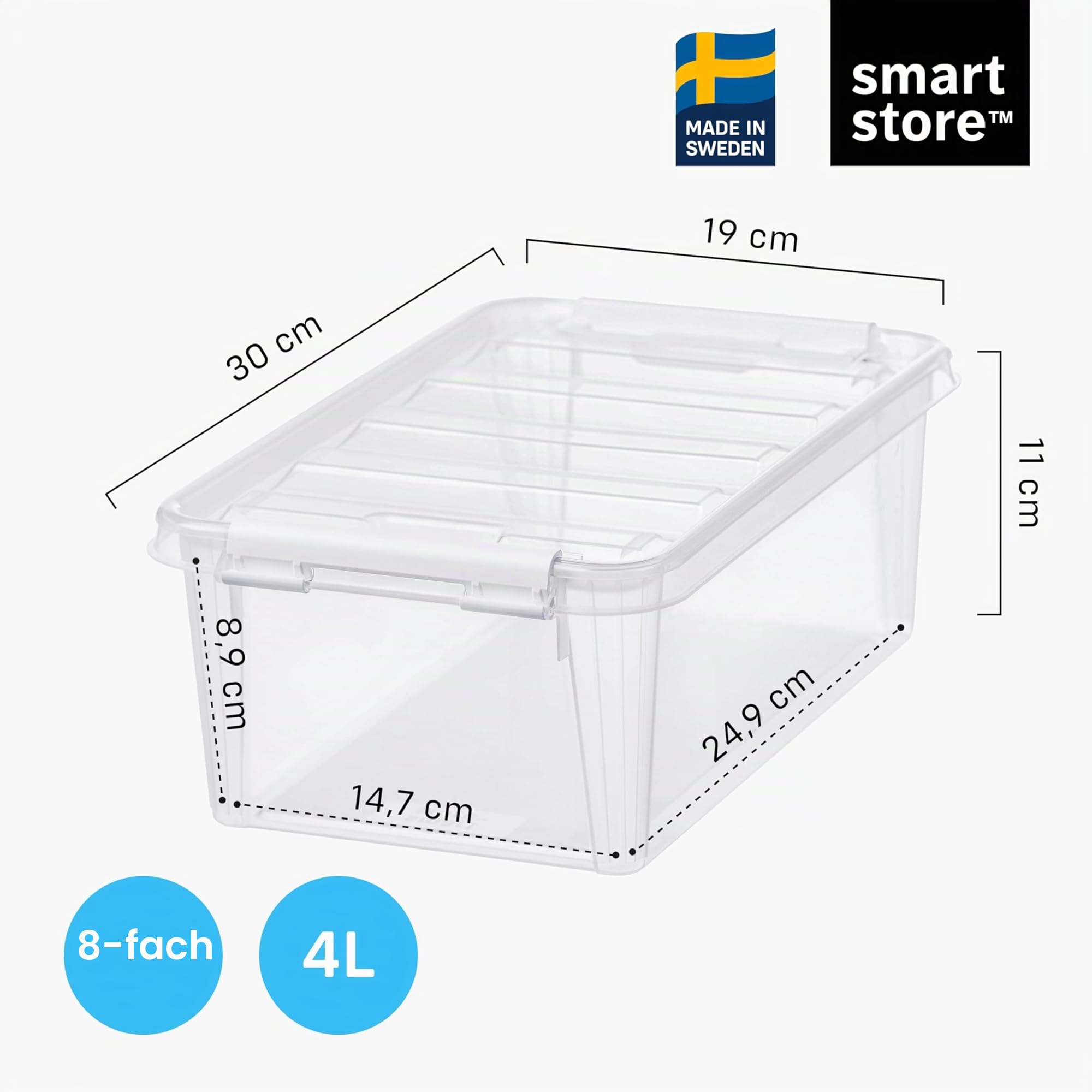 smartstore-classic-aufbewahrungsbox-4-l-8er-set-30x19x11-cm-wei image 2