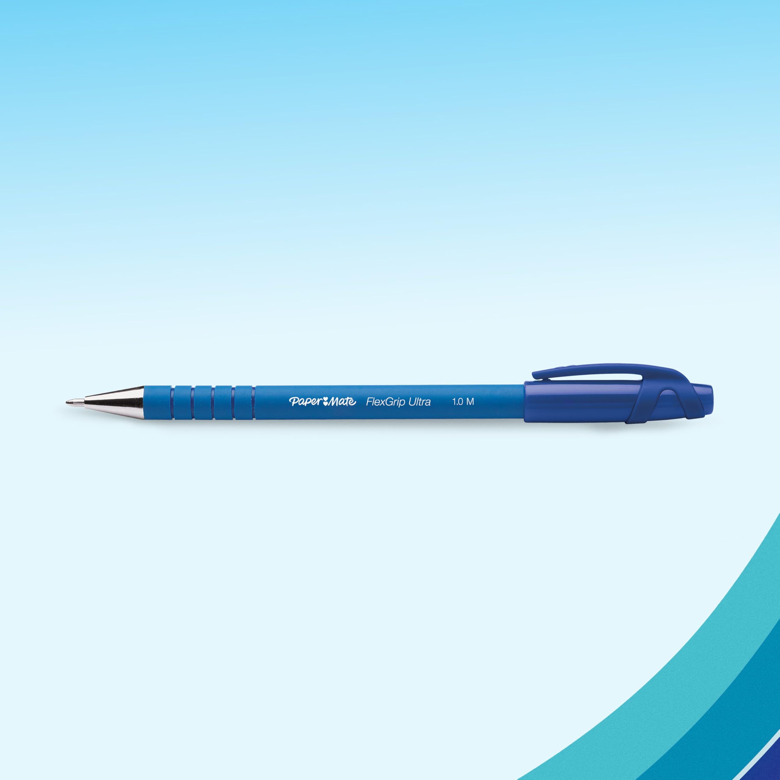paper-mate-flexgrip-ultra-kugelschreiber-1-0-mm-blau-12er-box image 2