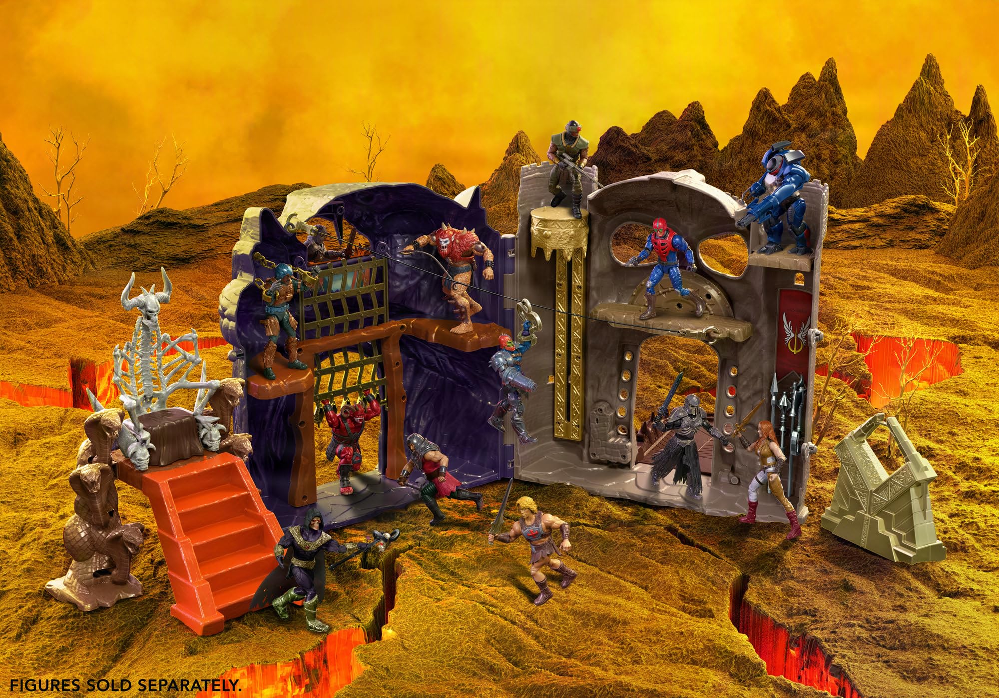 masters-of-the-universe-kampf-um-eternia-spielset-castle-grayskull-und-snake-mou image 2