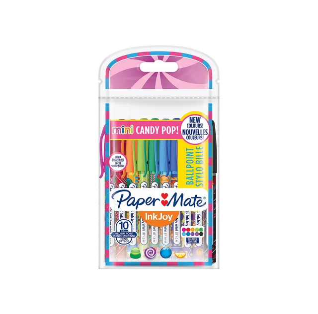 paper-mate-inkjoy-candy-pop-kugelschreiber-1-0-mm-10-st-ck image 1