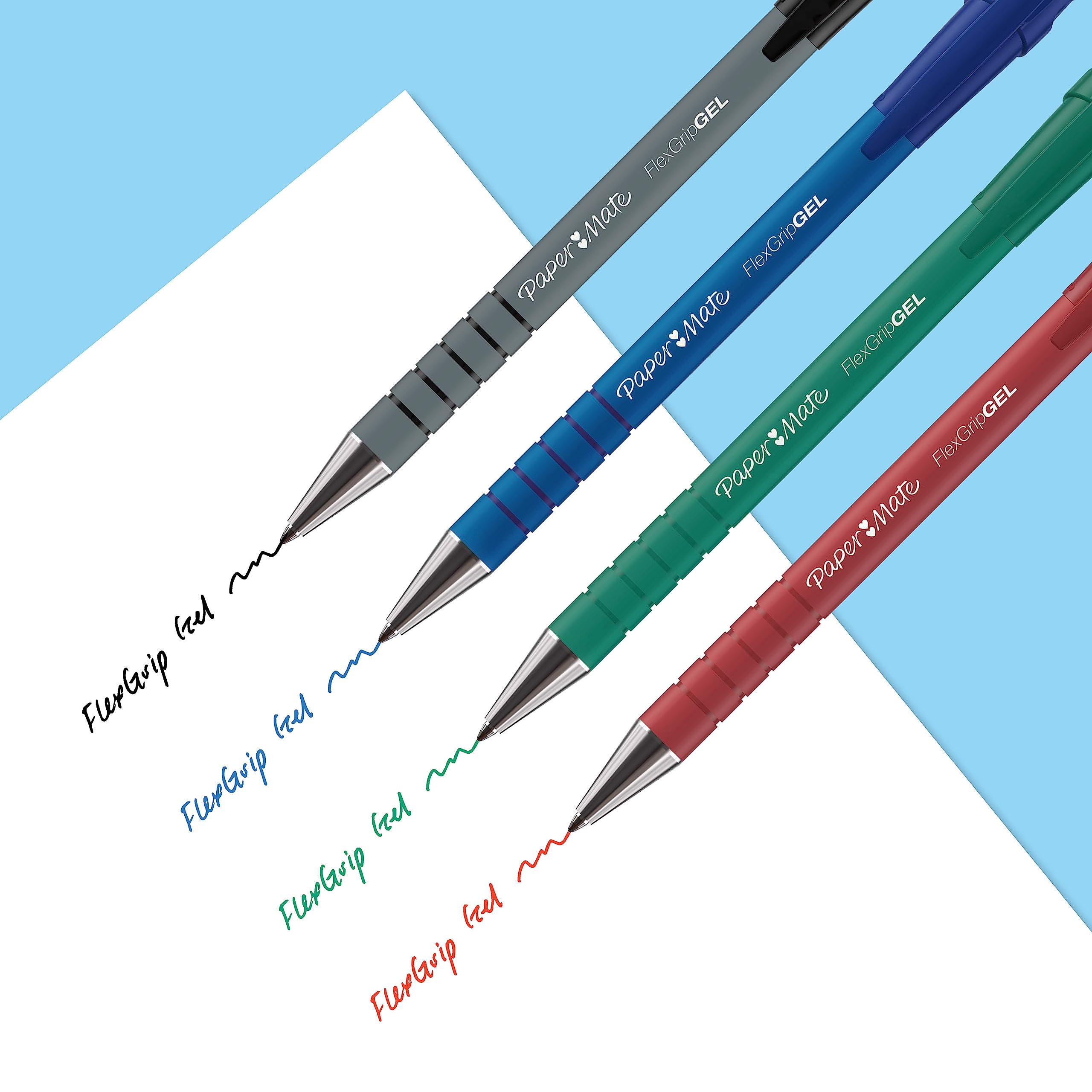 papermate-flexgrip-gelstifte-0-7-mm-schwarz-4-st-ck image 7
