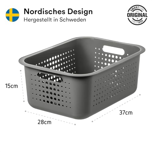 smartstore-basket-recycled-aufbewahrungskorb-10l-taupe-37x28x15-cm image 7