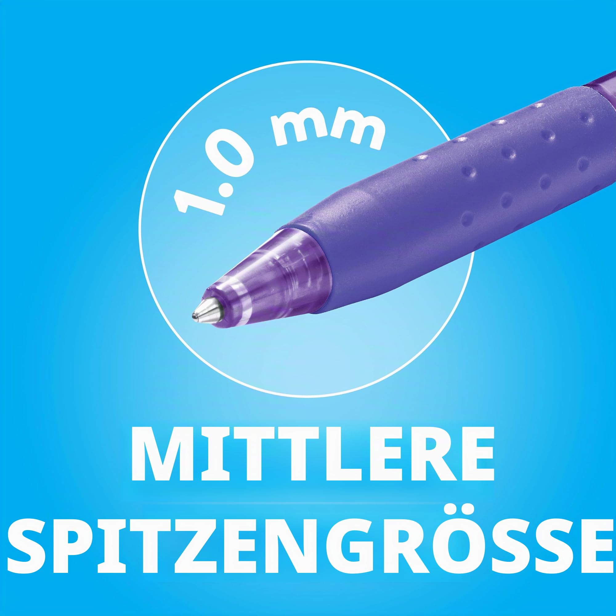 paper-mate-inkjoy-300rt-druckkugelschreiber-blau-1-0-mm-12-st-ck image 5