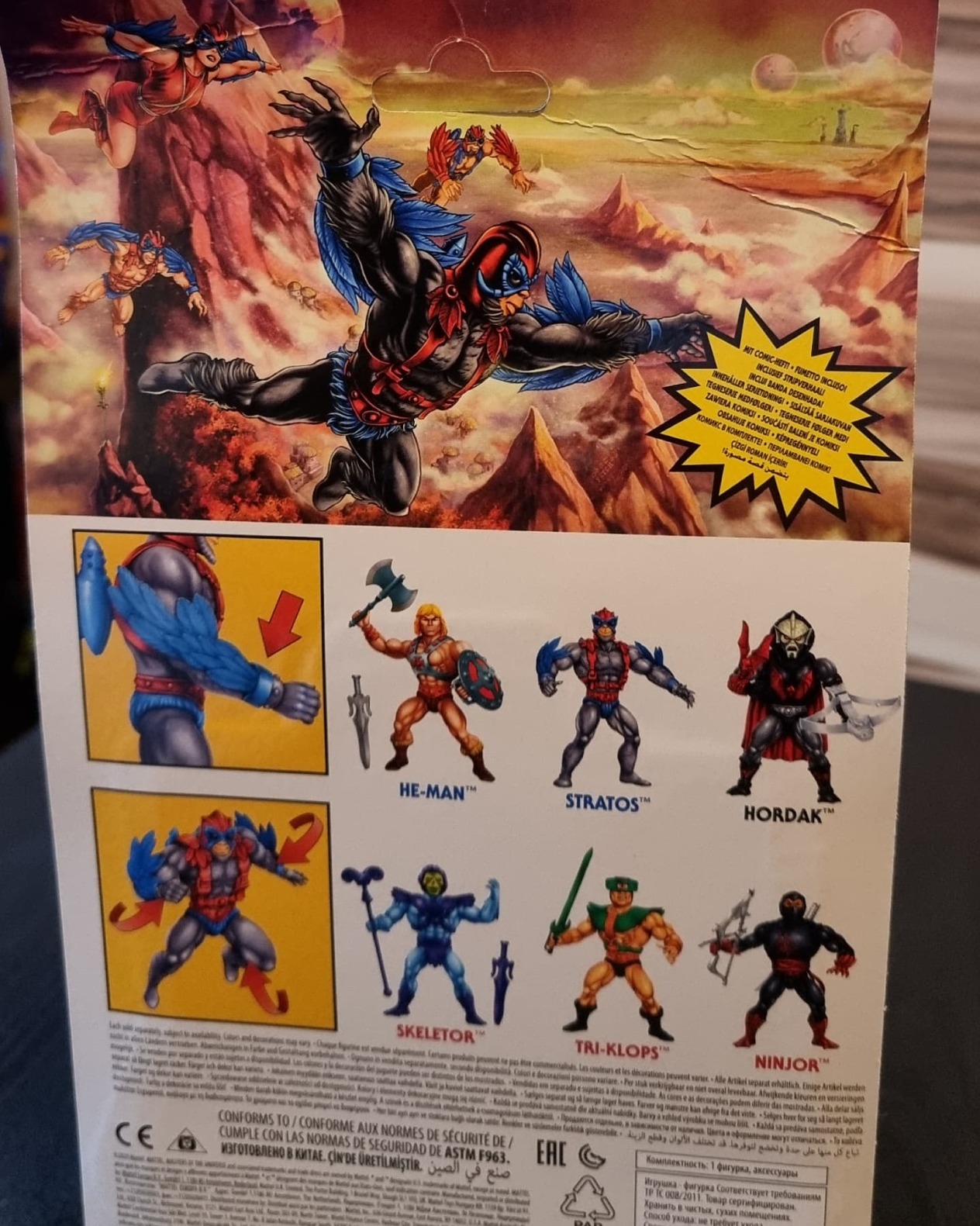 Endlich Stratos für die Vitrine