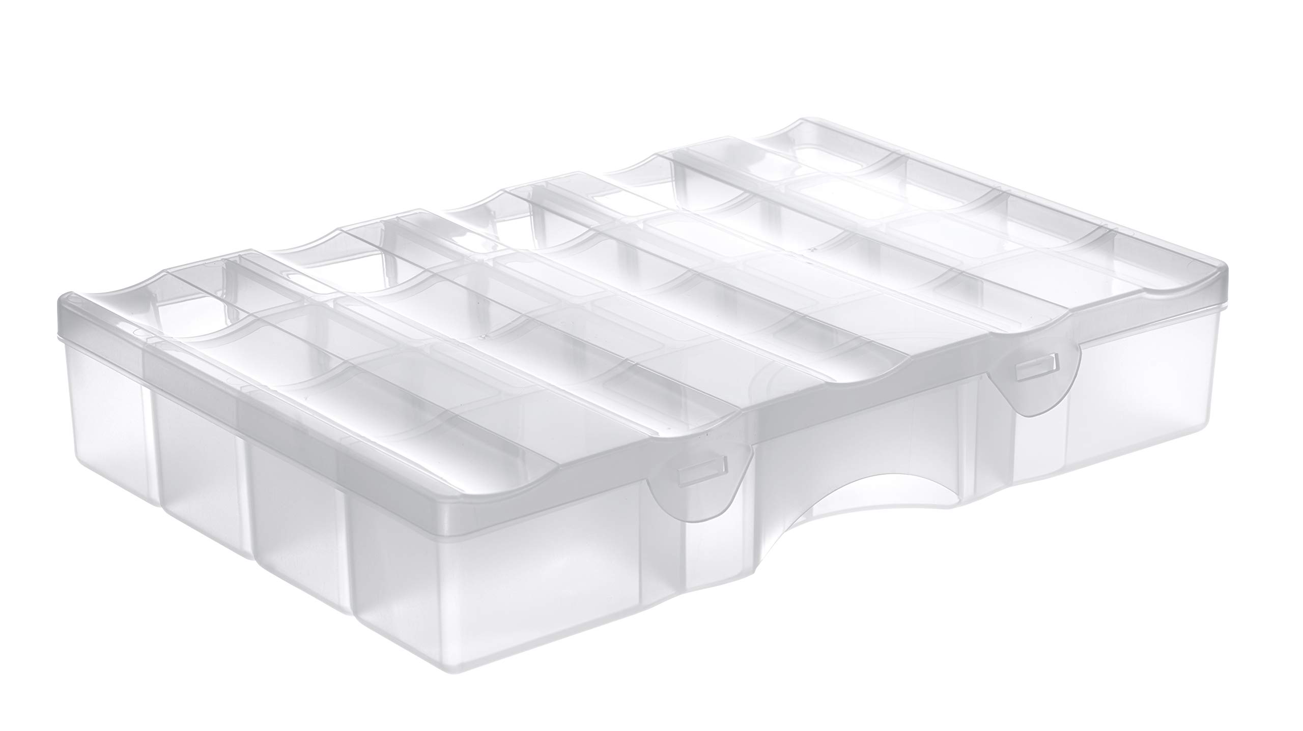 smartstore-compact-organizer-gro-transparent-39x27x7cm-mit-f-chern image 3