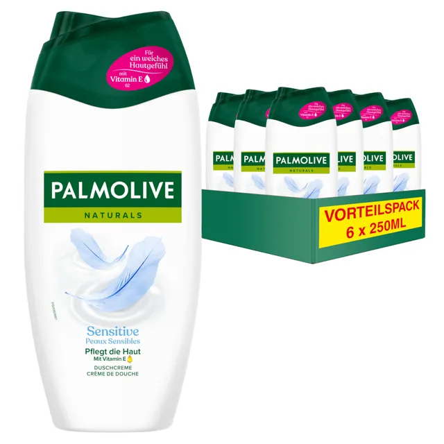 palmolive-naturals-sensitive-duschgel-6x-250-ml image 1