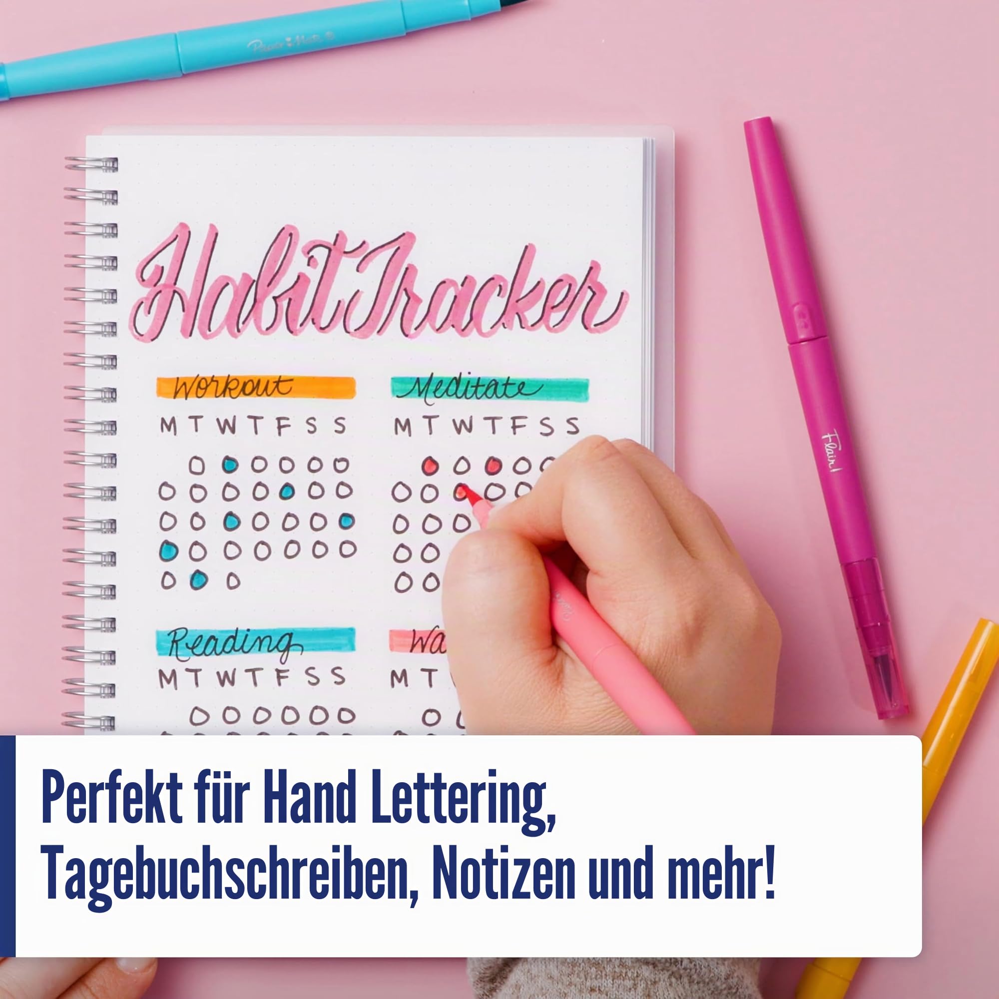 paper-mate-flair-doppelspitze-filzstifte-8-st-ck-mittlere-spitze-0-7-mm-und-brus image 3