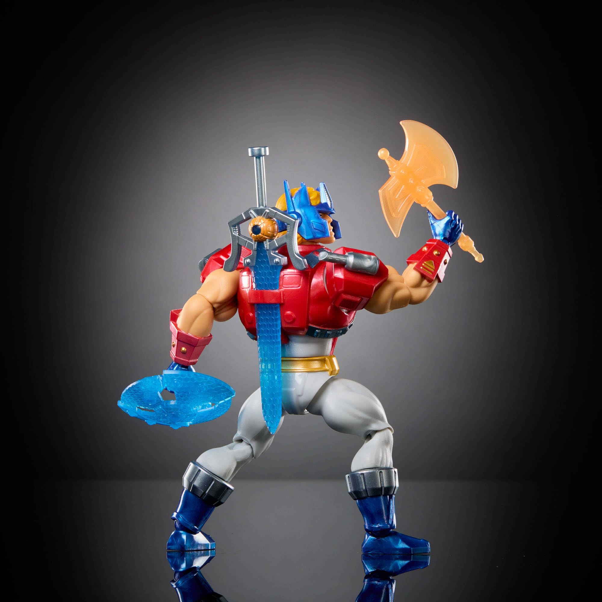masters-of-the-universe-origins-transformers-optimus-prime-armor-he-man-14-cm image 6