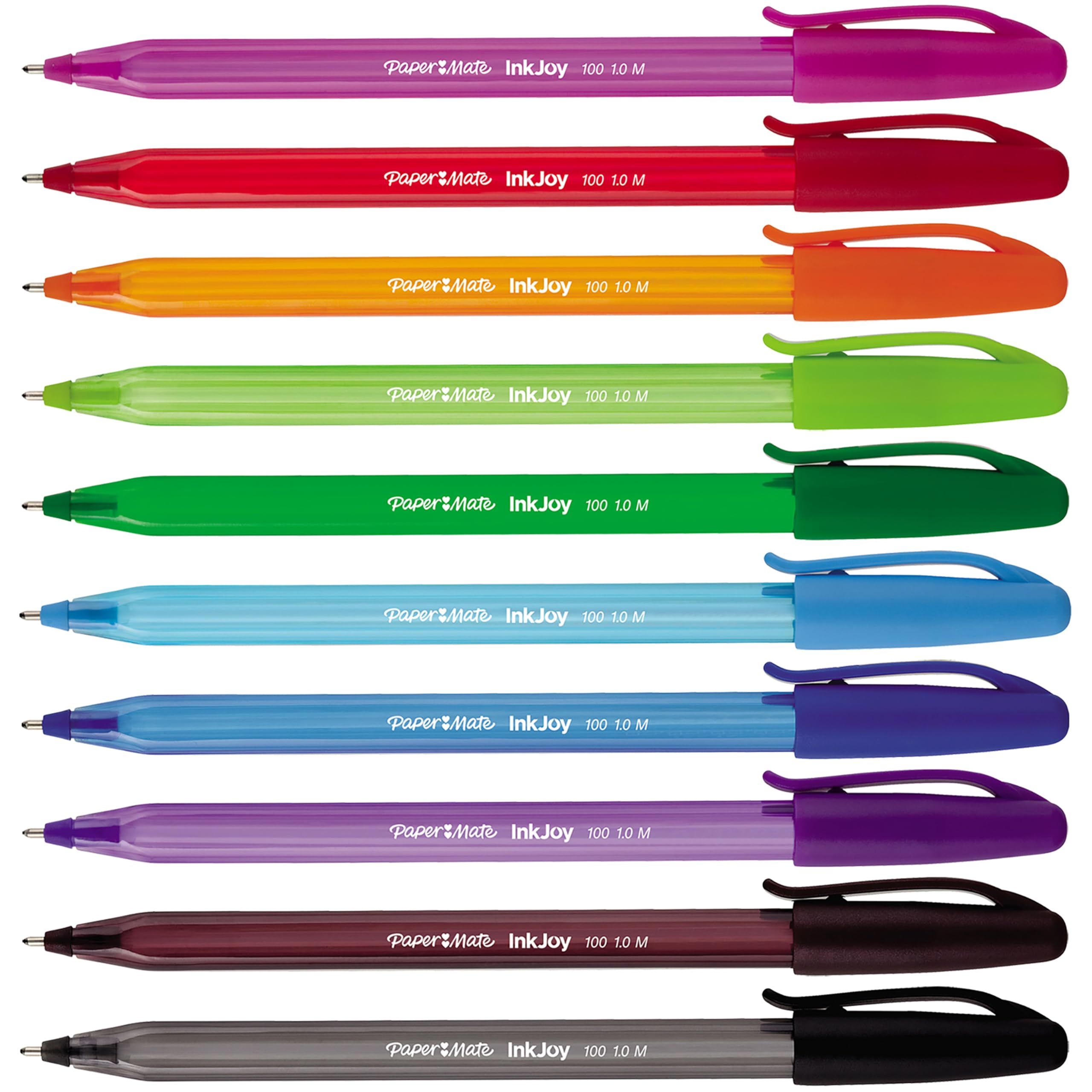 paper-mate-inkjoy-100-kugelschreiber-1-0-mm-10-st-ck-gemischte-sonderfarben image 3