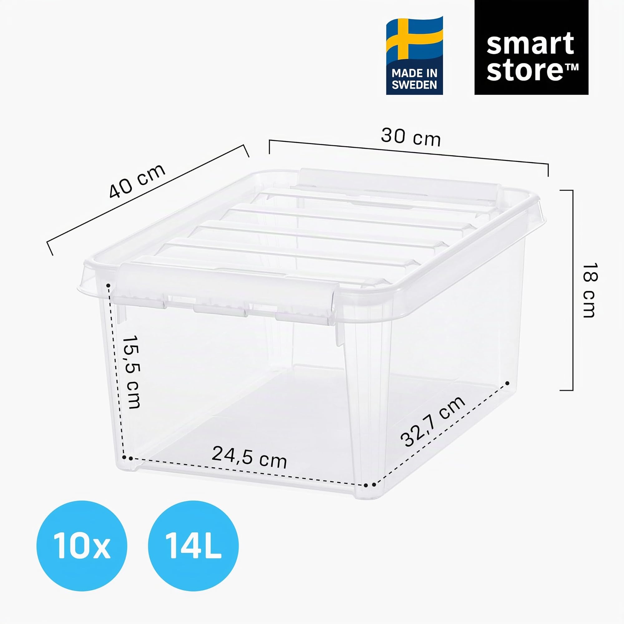smartstore-classic-14l-aufbewahrungsbox-mit-deckel-40x30x18cm-10er-set image 2