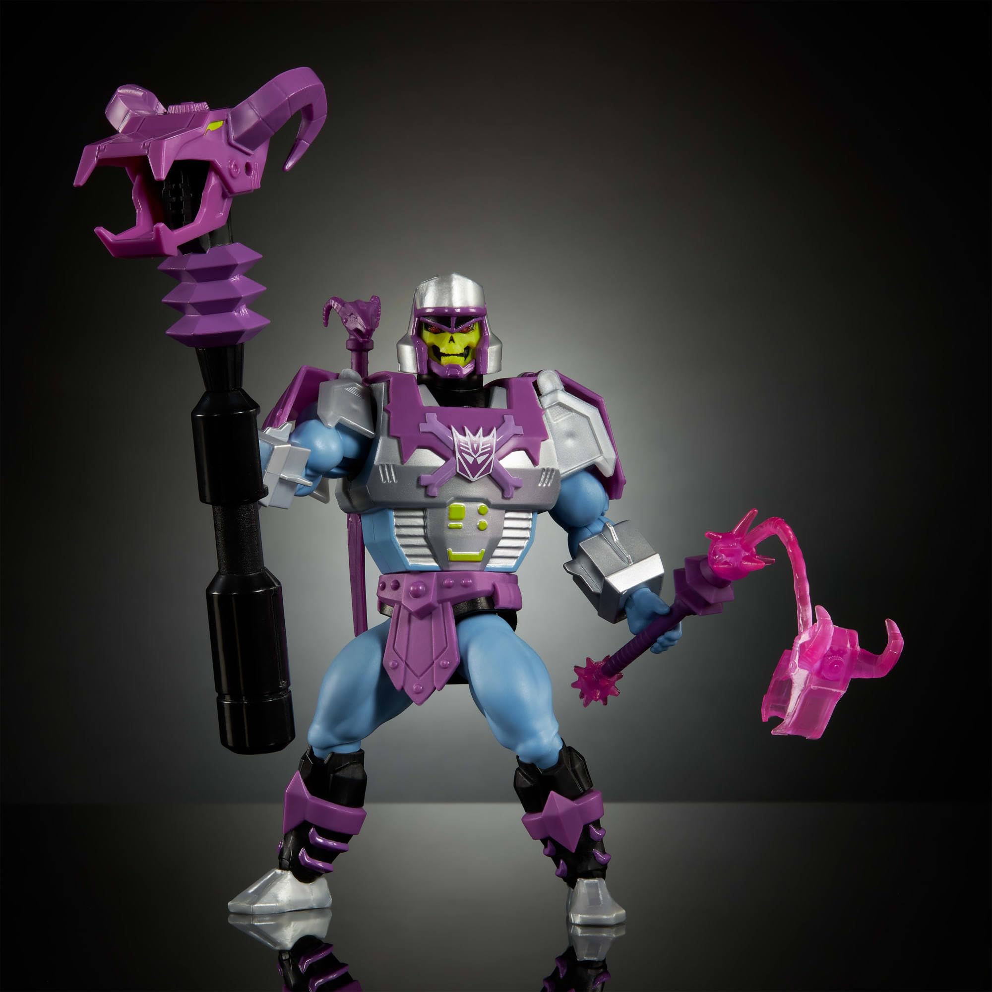 masters-of-the-universe-origins-skeletor-mit-megatron-r-stung-actionfigur-14-cm image 2