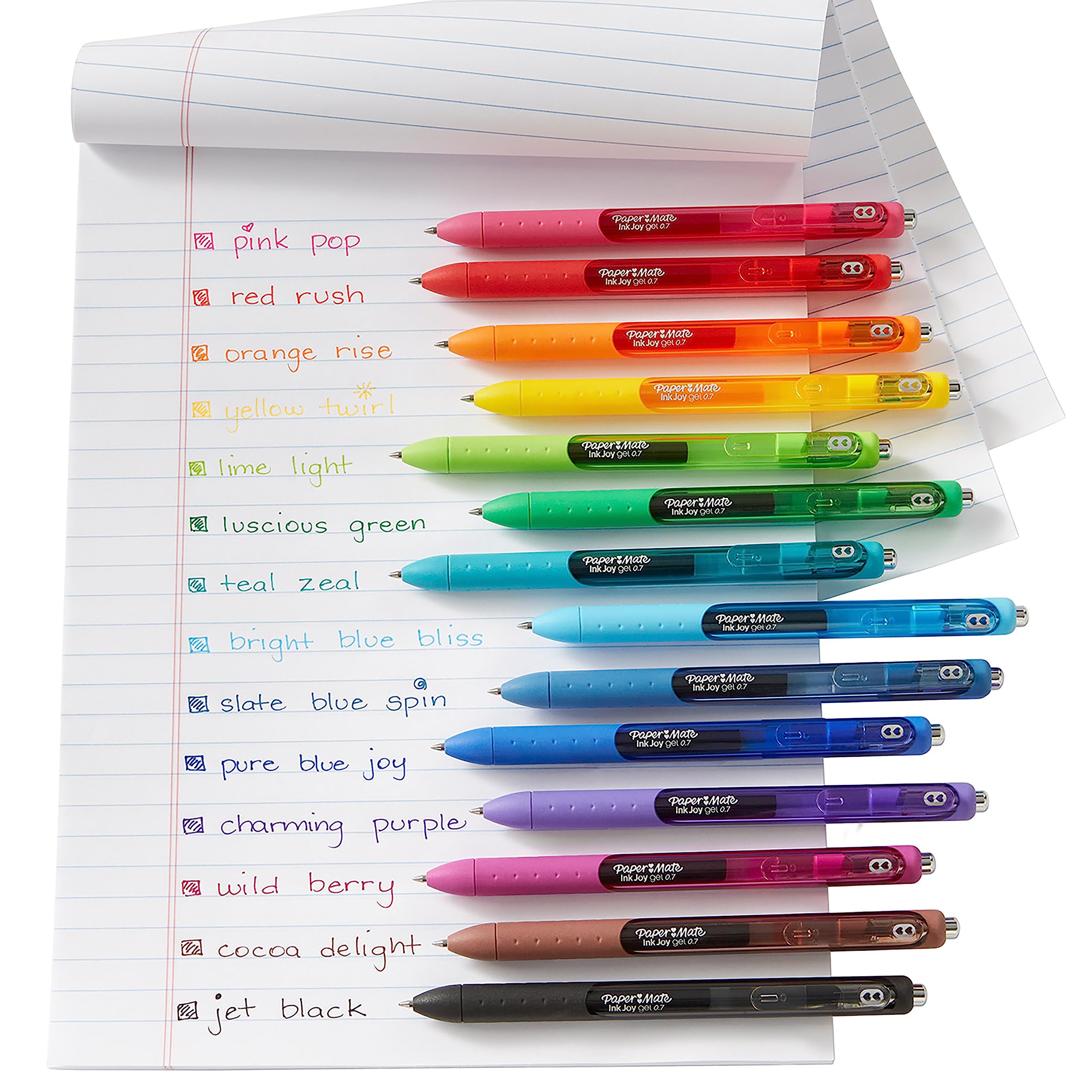 paper-mate-inkjoy-gelstifte-0-7mm-dunkelblau-12-st-ck image 6