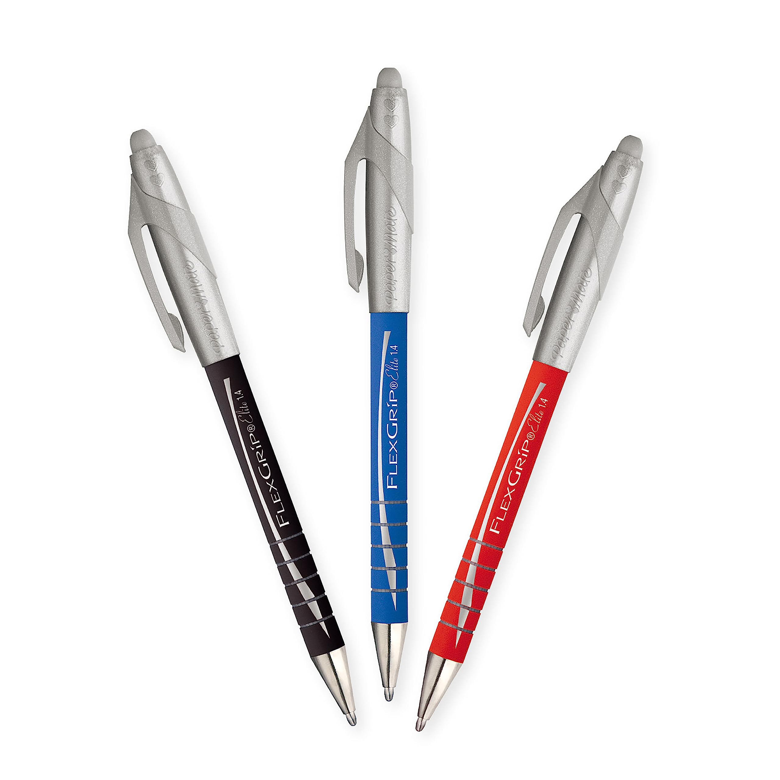 papermate-flexgrip-elite-druck-kugelschreiber-1-4-mm-12-st-ck-schwarz image 4