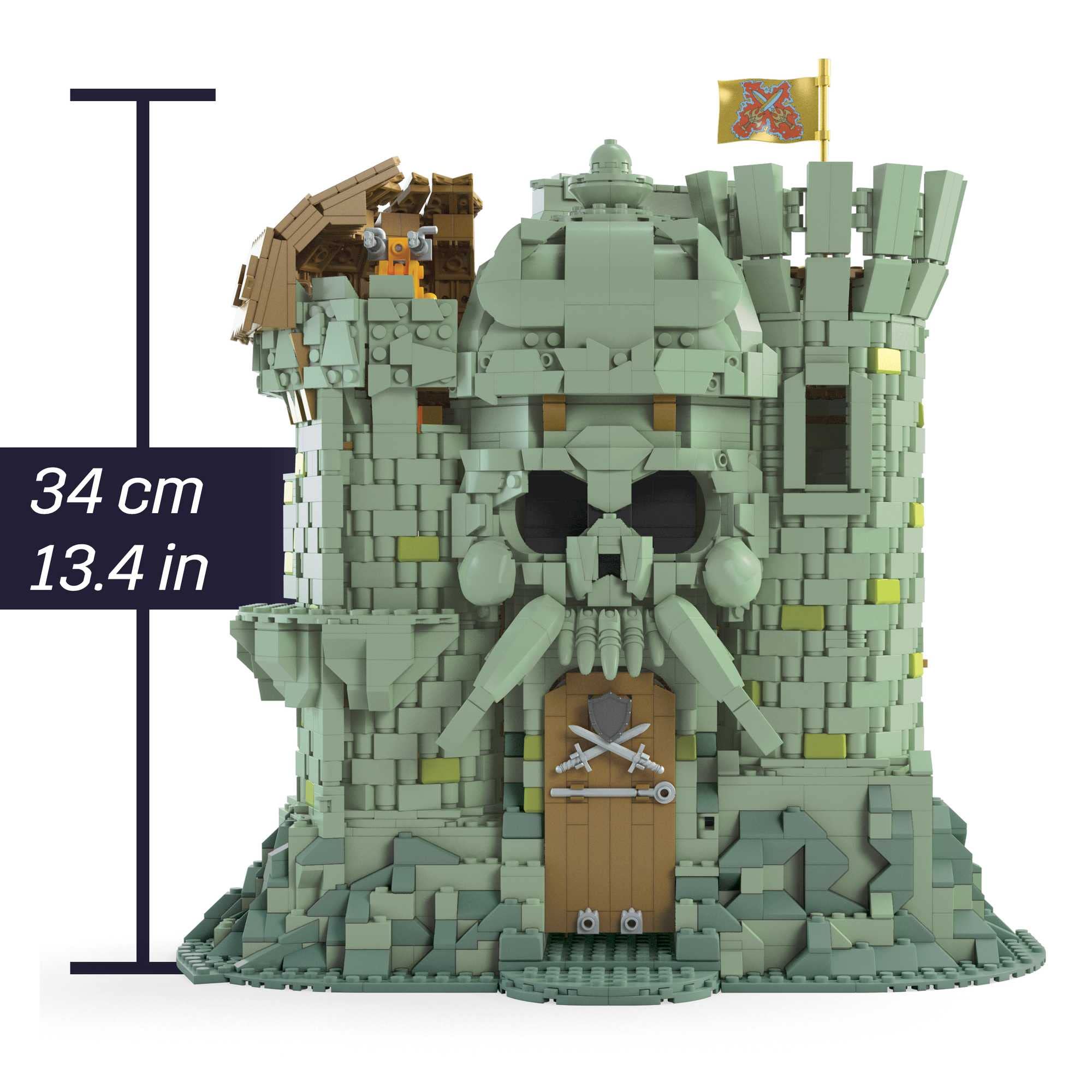 mega-masters-of-the-universe-castle-grayskull-bauset-ggj67-3508-teile image 5