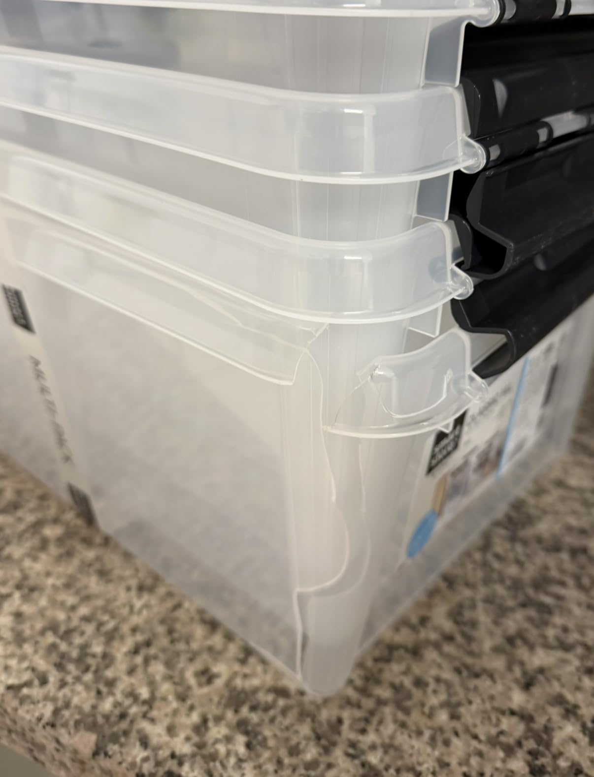 Eine Box verzogen