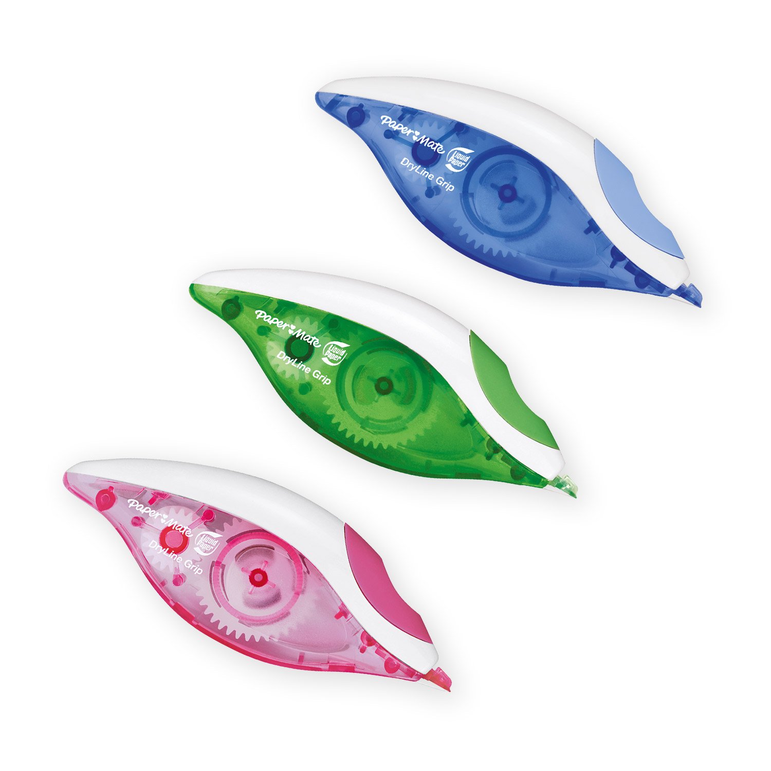 paper-mate-liquid-paper-dryline-grip-korrekturband-gemischte-farben-3-st-ck image 2