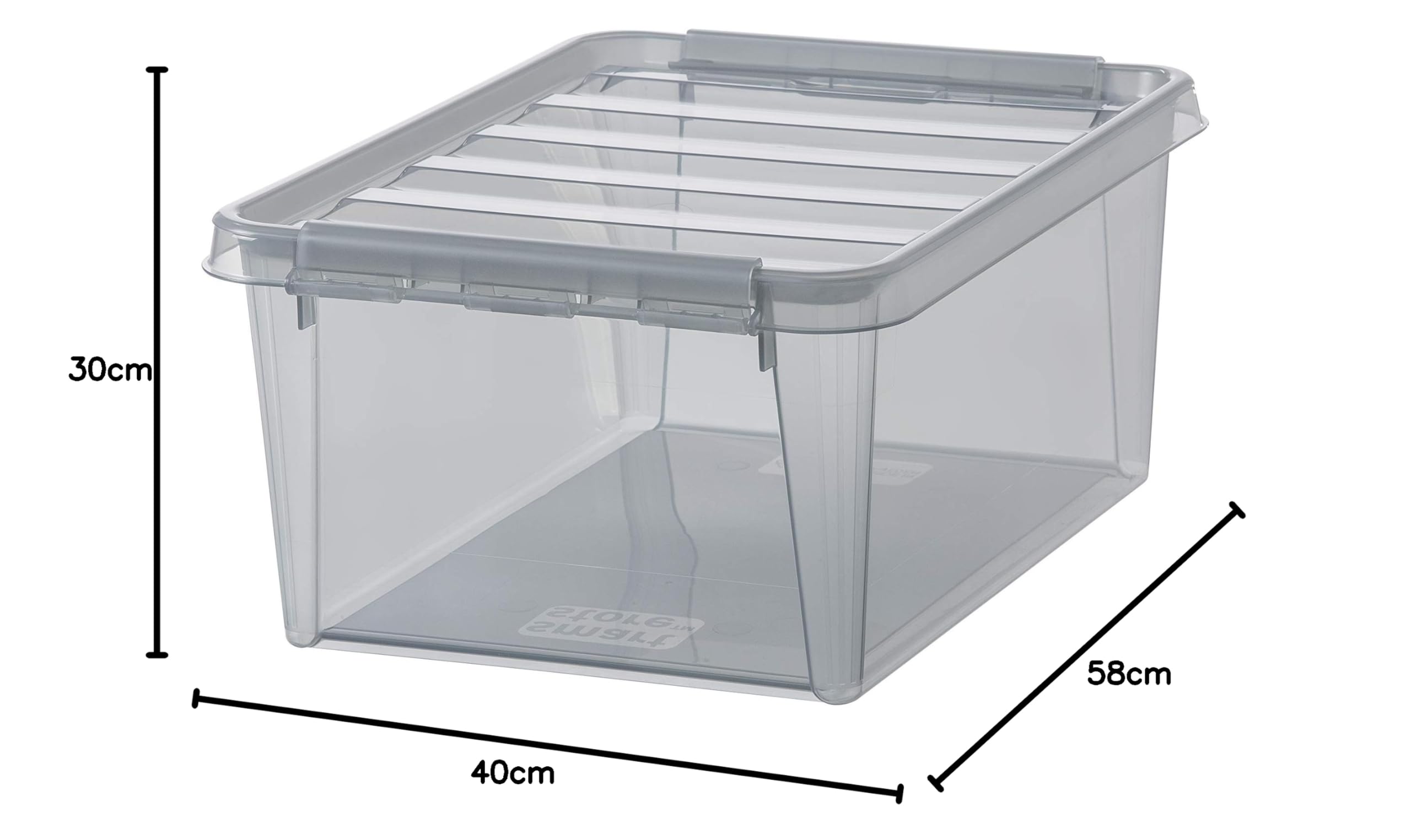 smartstore-colour-14-l-aufbewahrungsbox-mit-deckel-10-teilig-grau image 4