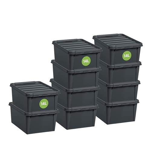 smartstore-recycled-14-l-aufbewahrungsboxen-10-teilig-taupe image 6