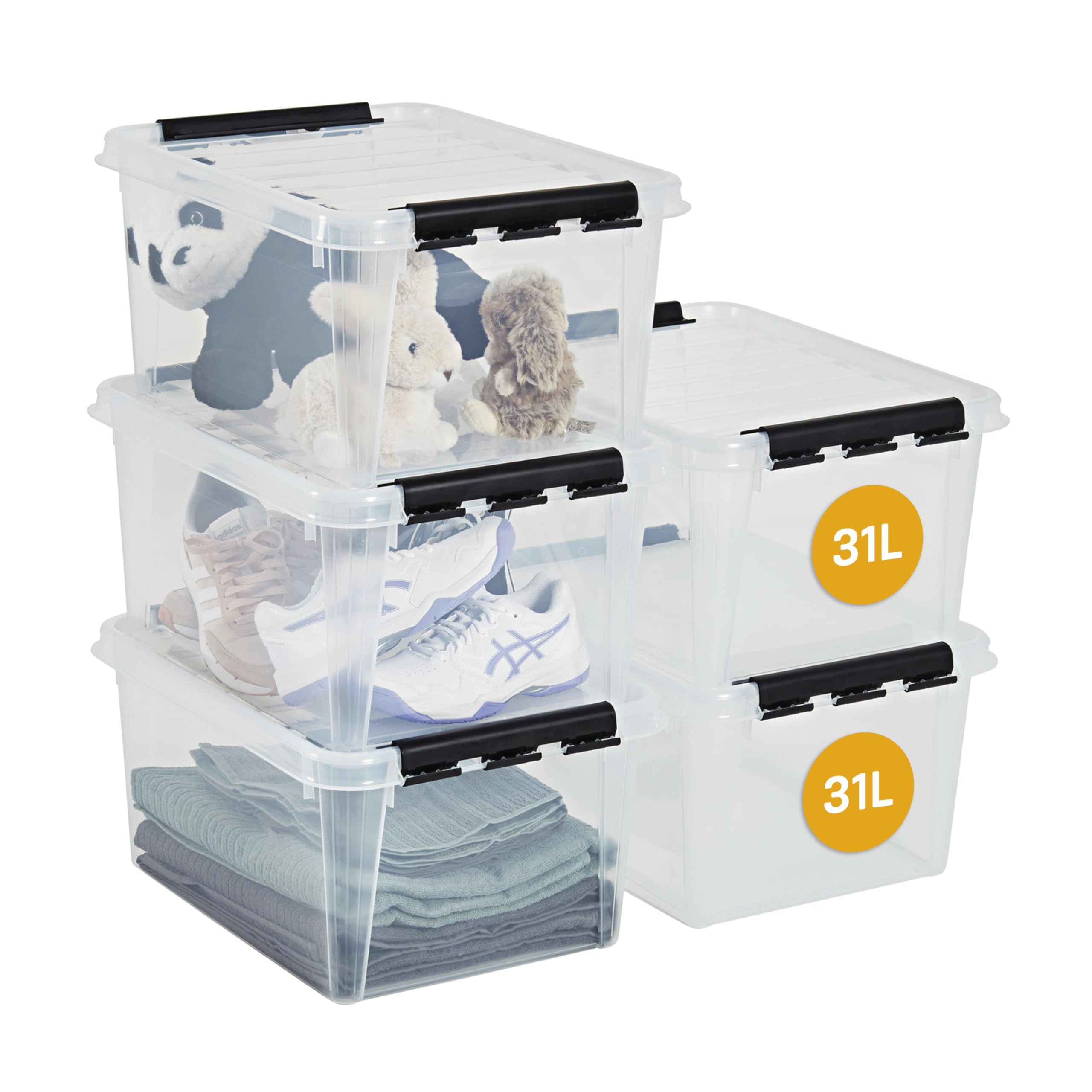 smartstore-classic-aufbewahrungsbox-31-l-transparent-4er-pack-50x39x26-cm image 7