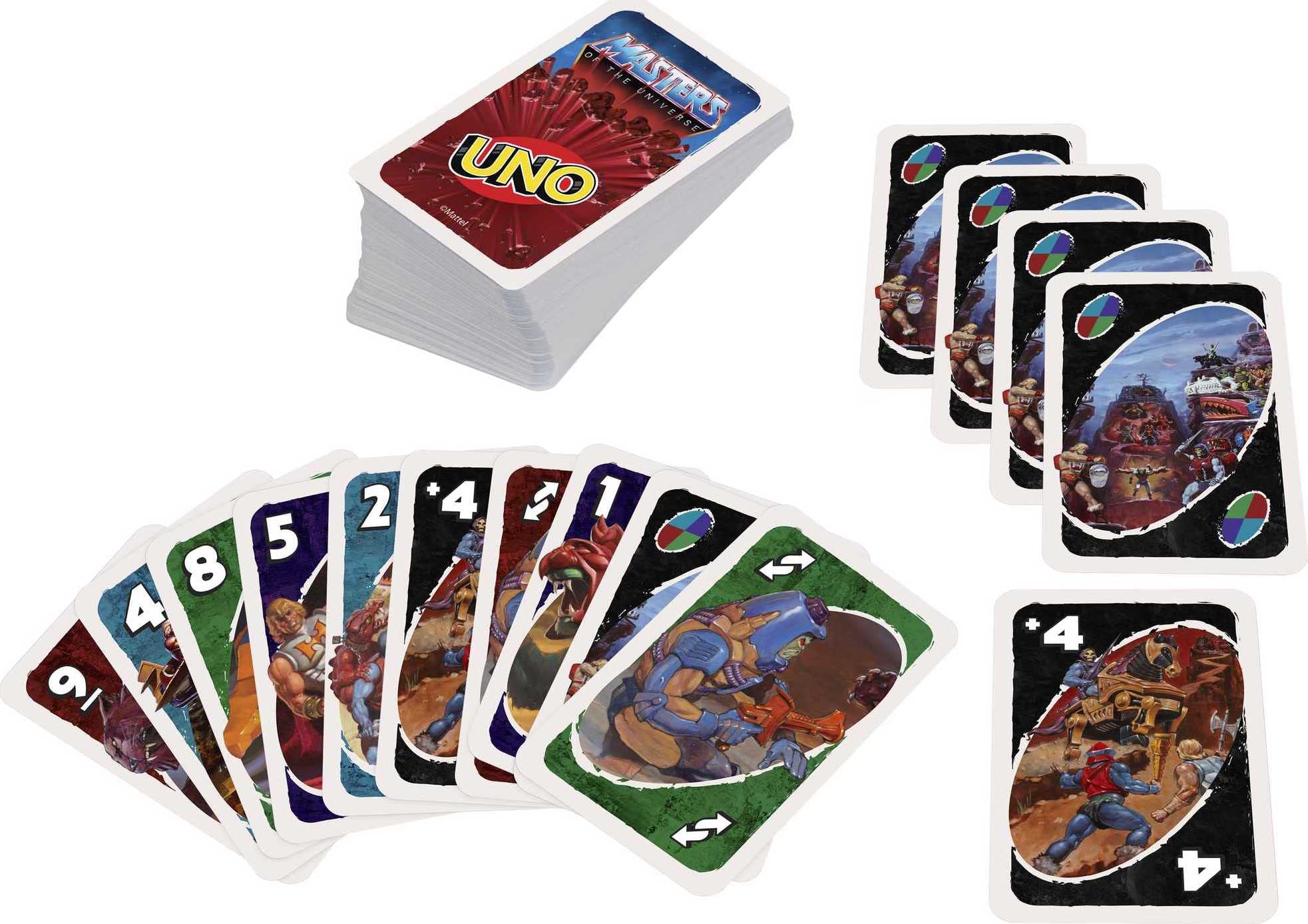 mattel-games-uno-masters-of-the-universe-kartenspiel-112-karten image 2