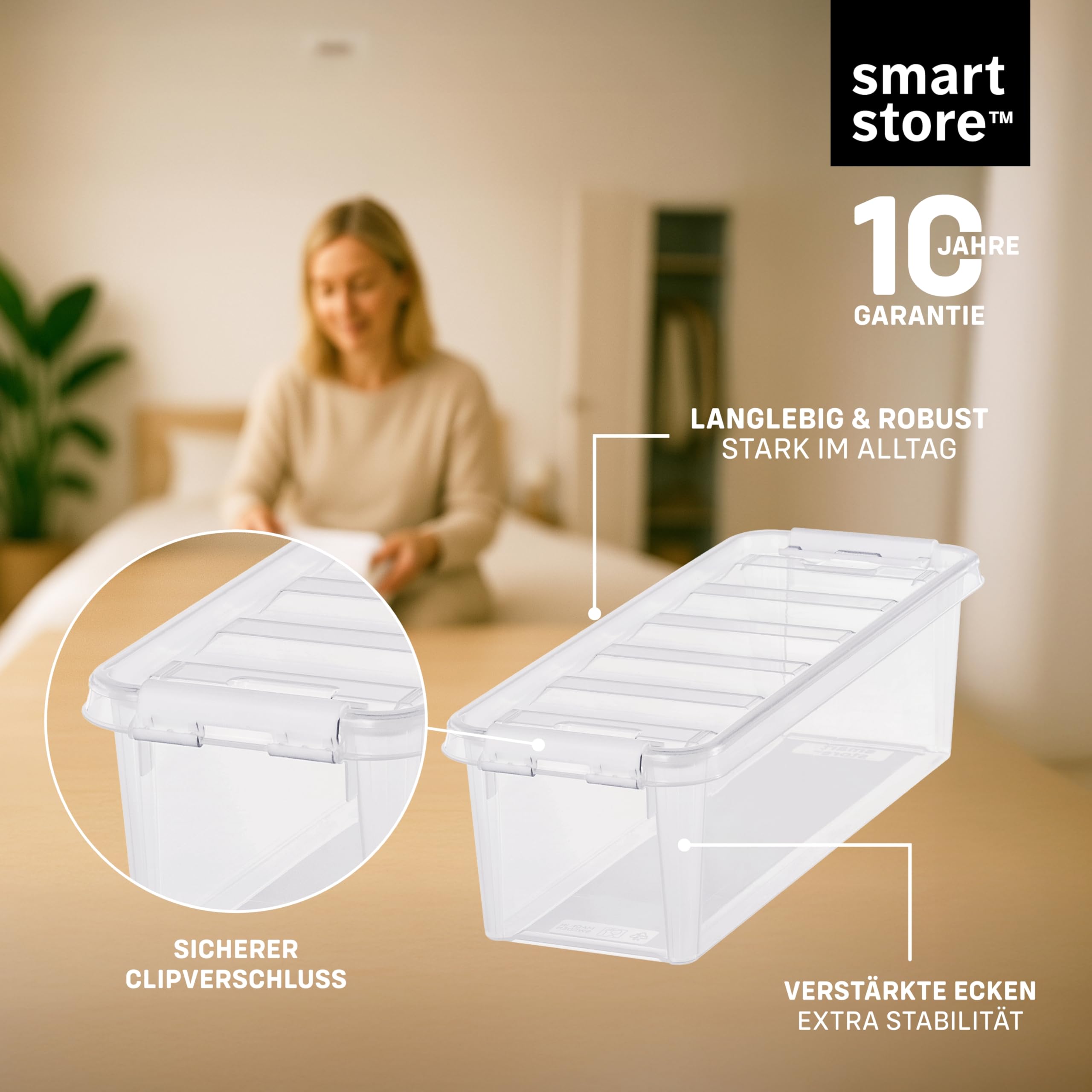 smartstore-classic-aufbewahrungsbox-mit-deckel-3-5-l-8er-set-38x14x11-cm image 3