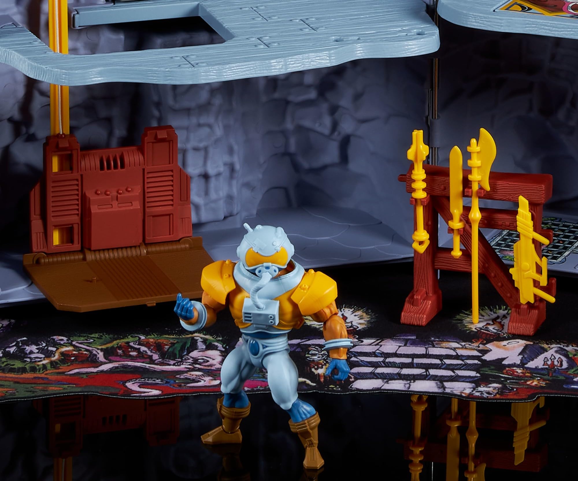 masters-of-the-universe-vintage-castle-grayskull-spielset-mit-spielmatte image 3