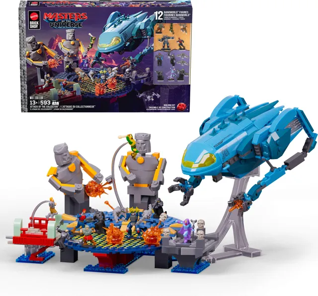 mattel-brick-shop-masters-of-the-universe-der-angriff-des-sammlers-bauset image 1