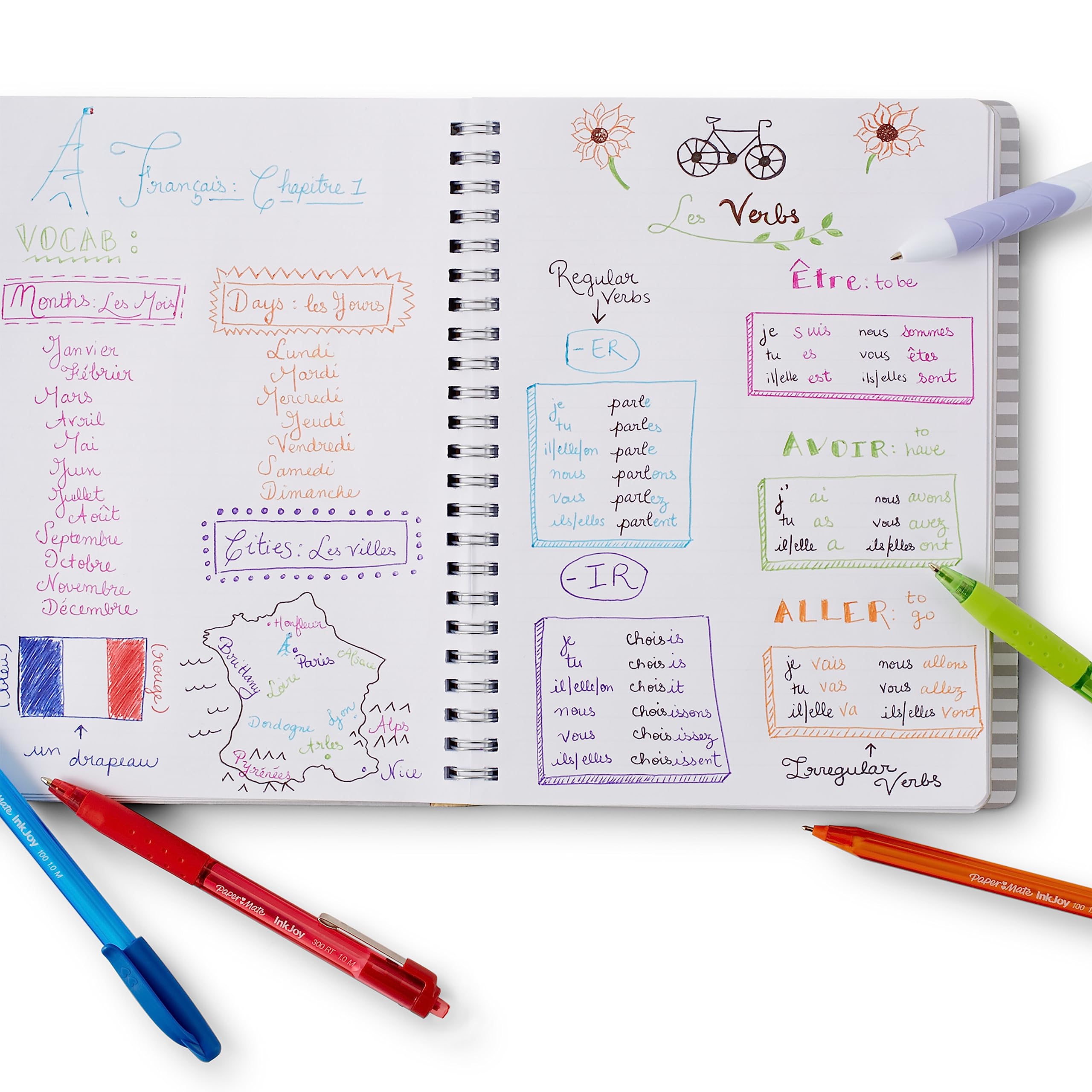 paper-mate-inkjoy-quatro-4-farben-kugelschreiber-1-0-mm-12-st-ck image 7