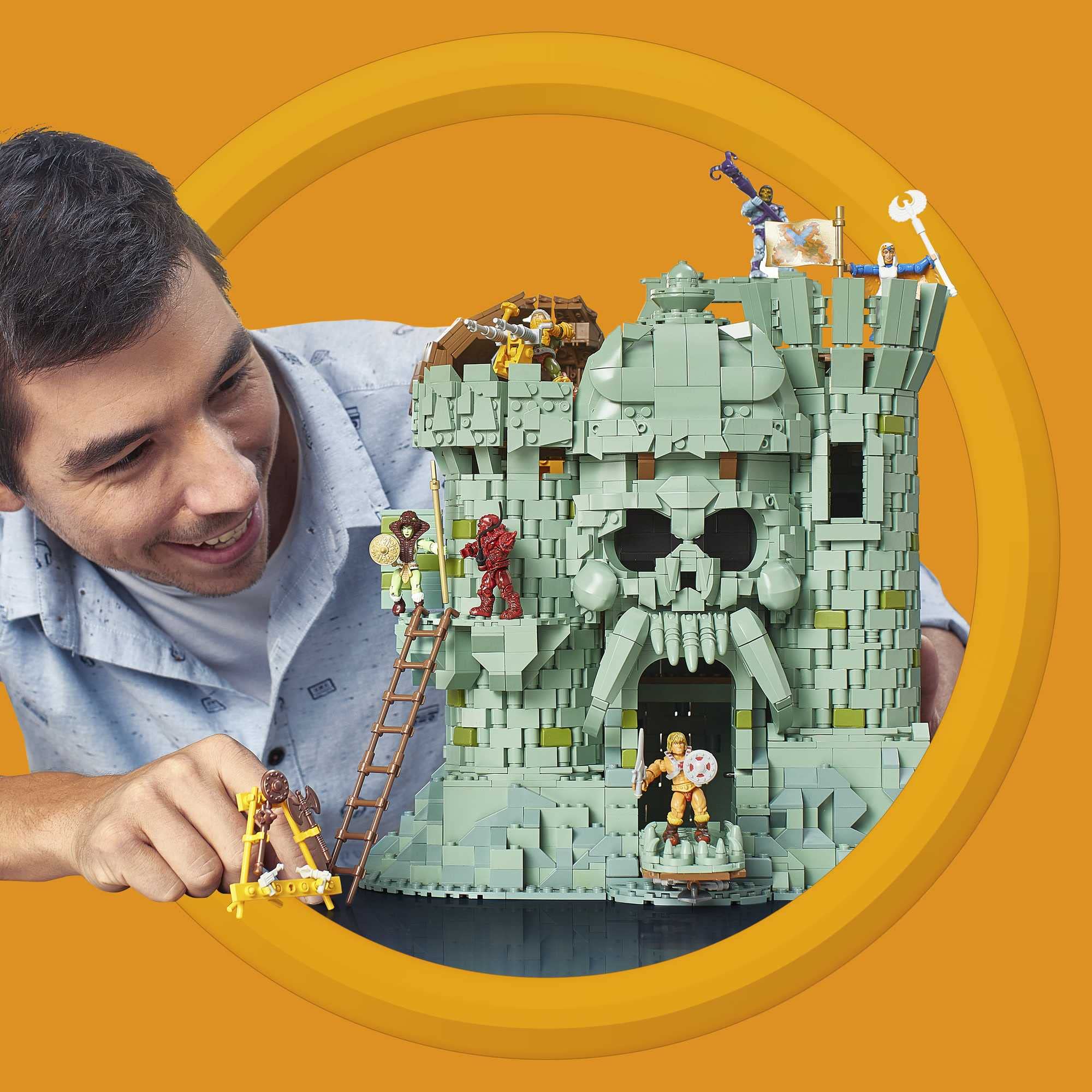 mega-masters-of-the-universe-castle-grayskull-bauset-ggj67-3508-teile image 2