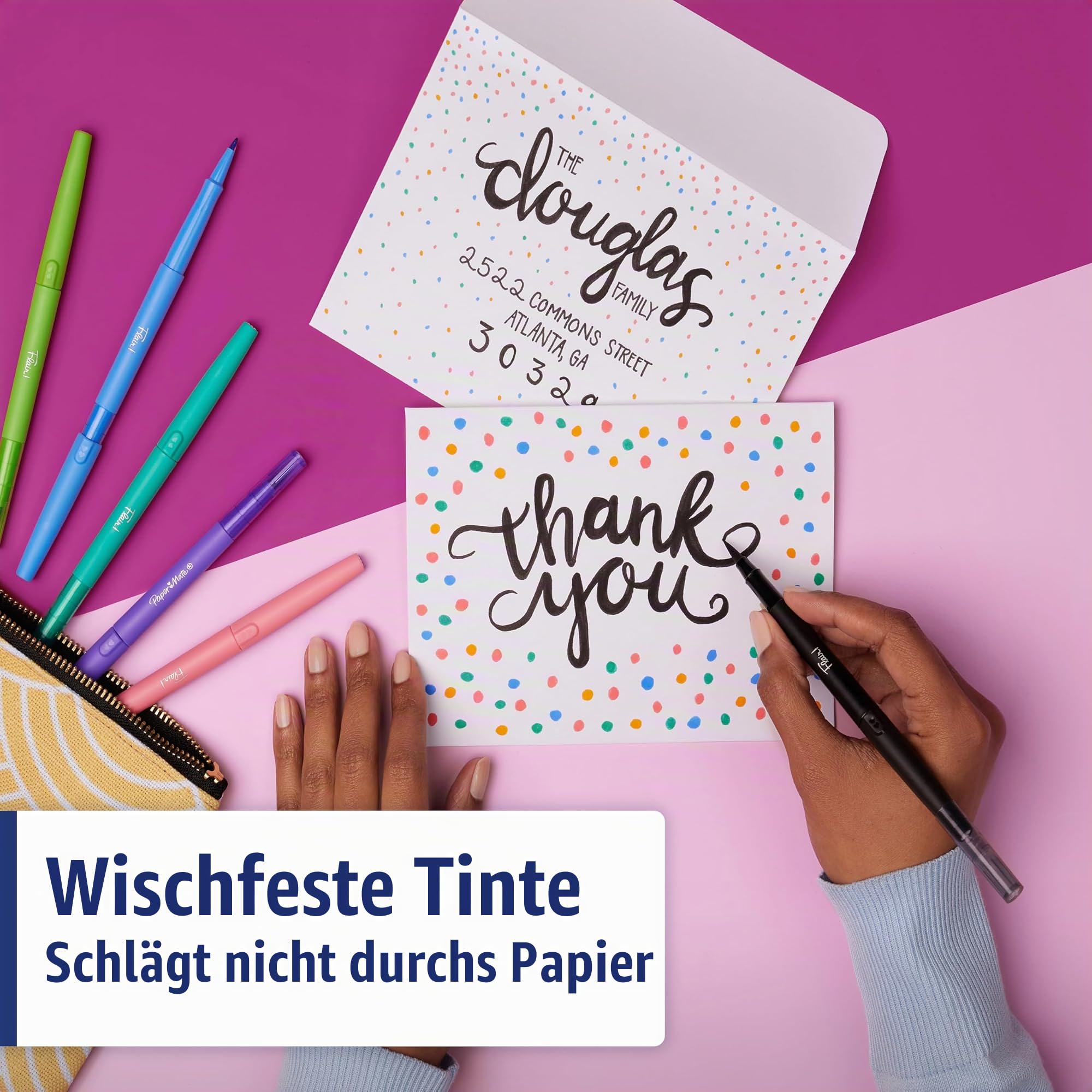 paper-mate-flair-doppelspitze-filzstifte-8-st-ck-mittlere-spitze-0-7-mm-und-brus image 4