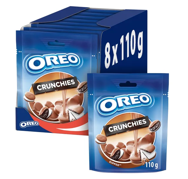 oreo-crunchies-schokoladen-dip-vanillecreme-110-g-8er-pack image 1