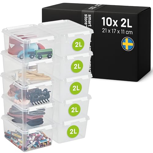 smartstore-classic-2l-aufbewahrungsbox-mit-deckel-21x17x11cm-10er-set image 8