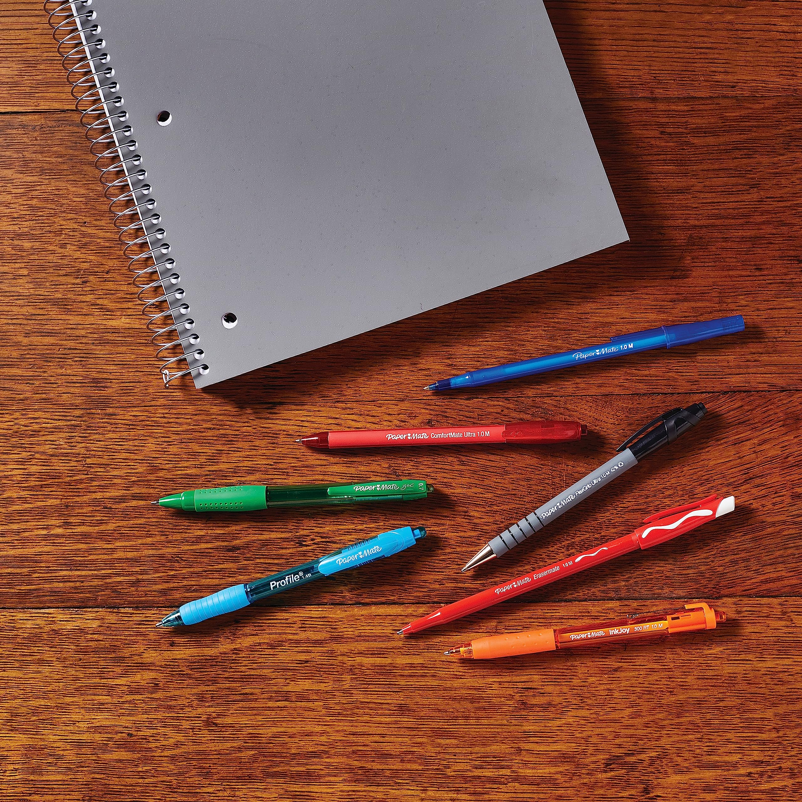 papermate-comfortmate-ultra-druckkugelschreiber-1-0-mm-schwarz-4-st-ck image 6