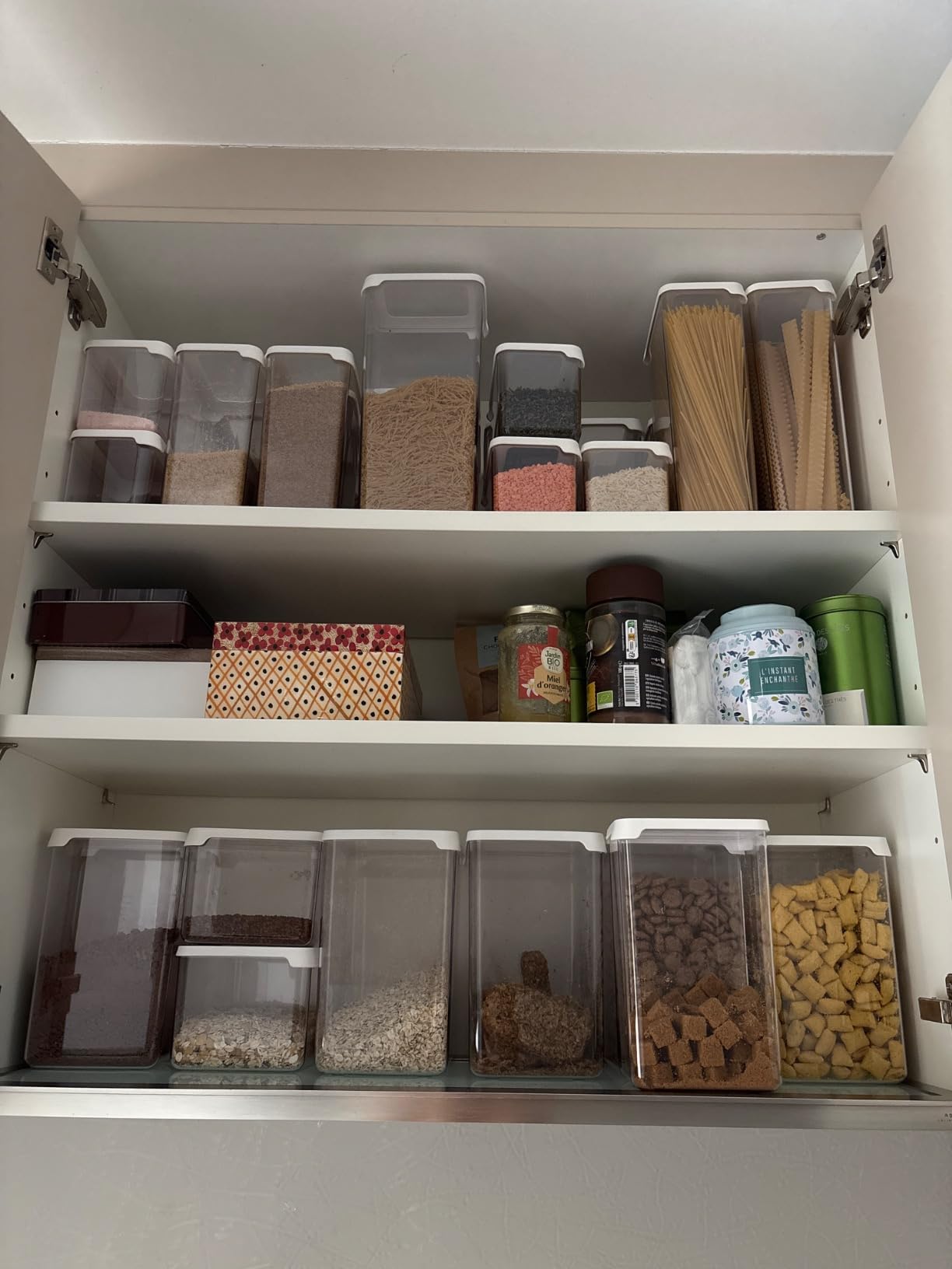 Endlich Ordnung im Schrank