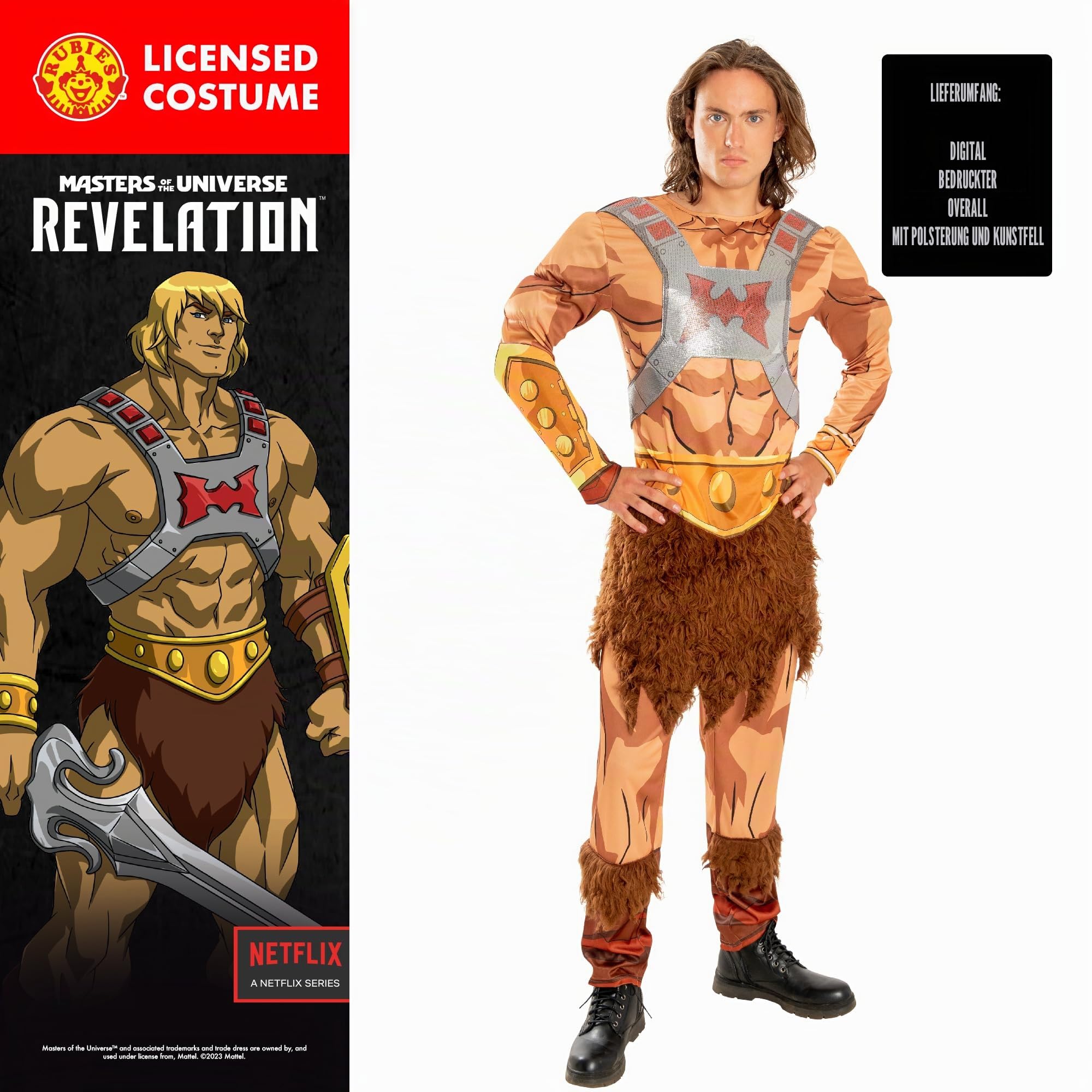 masters-of-the-universe-rubie-s-revelation-he-man-deluxe-kost-m-erwachsene image 2