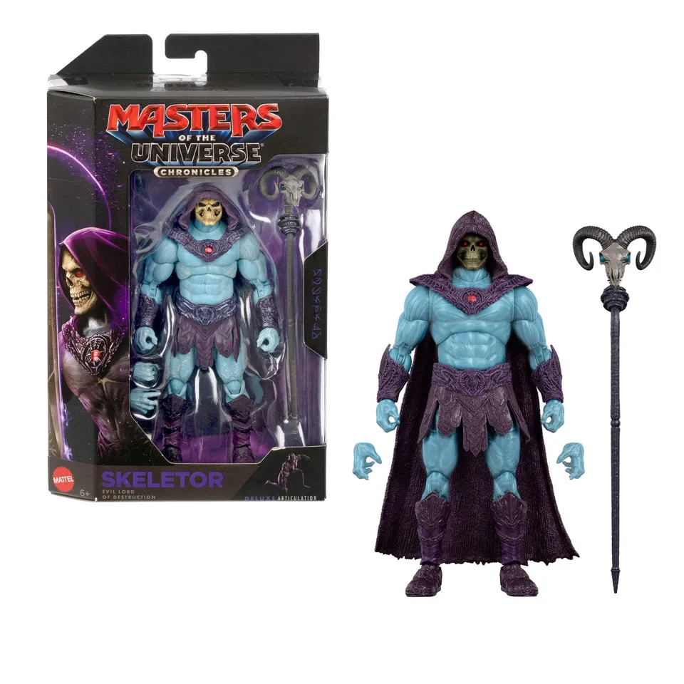 masters-of-the-universe-chronicles-2026-movie-skeletor-actionfigur-14-cm image 1