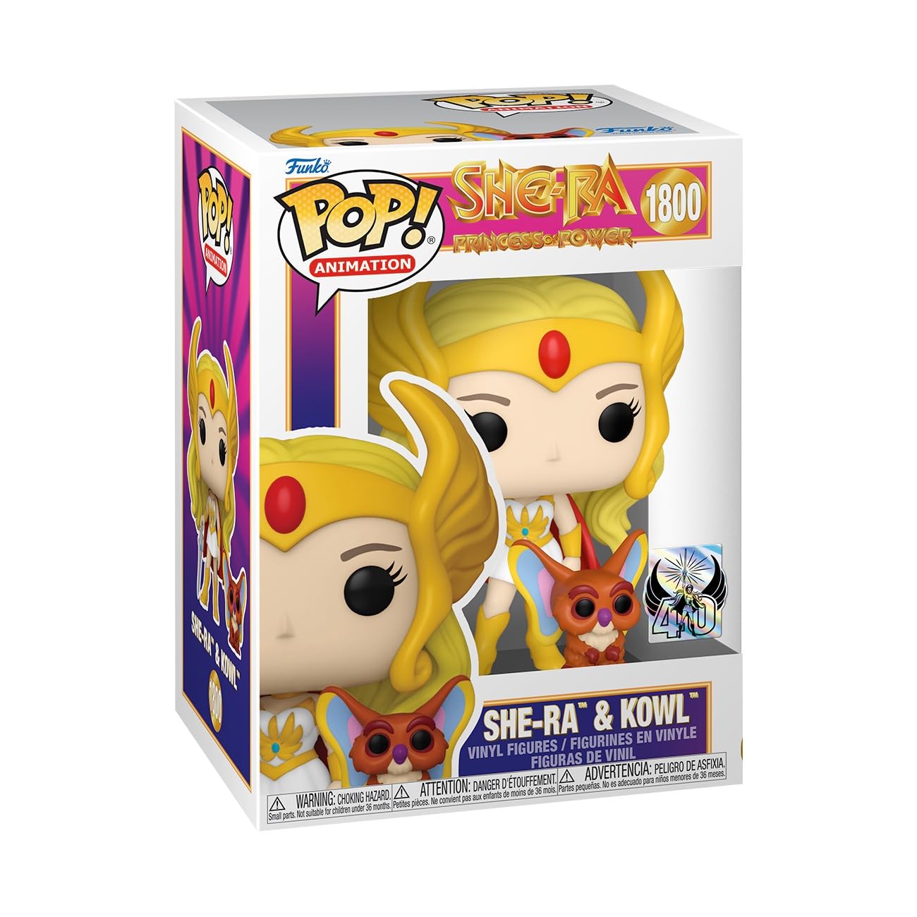 funko-pop-buddy-masters-of-the-universe-she-ra-mit-kowl-vinylfiguren-set image 1