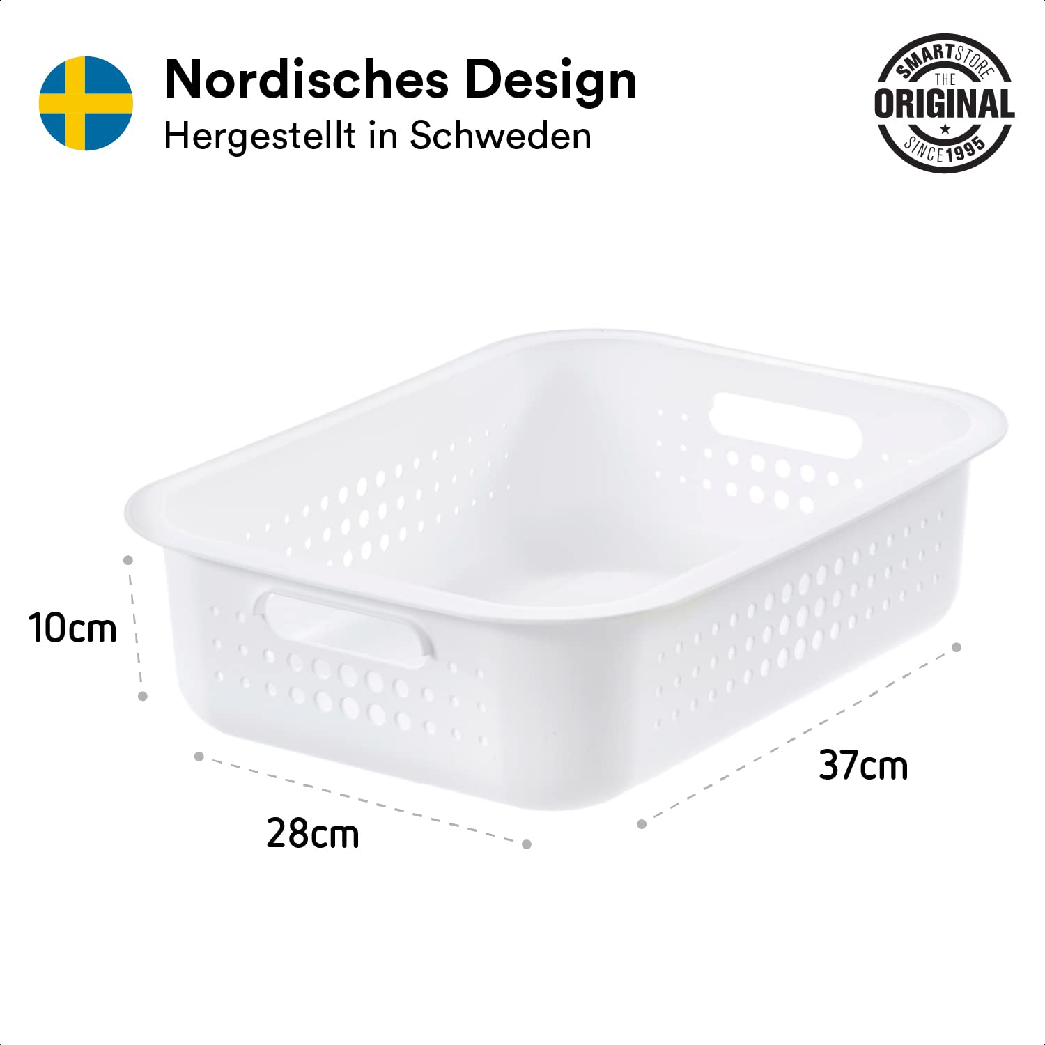 smartstore-basket-recycled-10-aufbewahrungskorb-6l-wei-37x28x10cm image 3