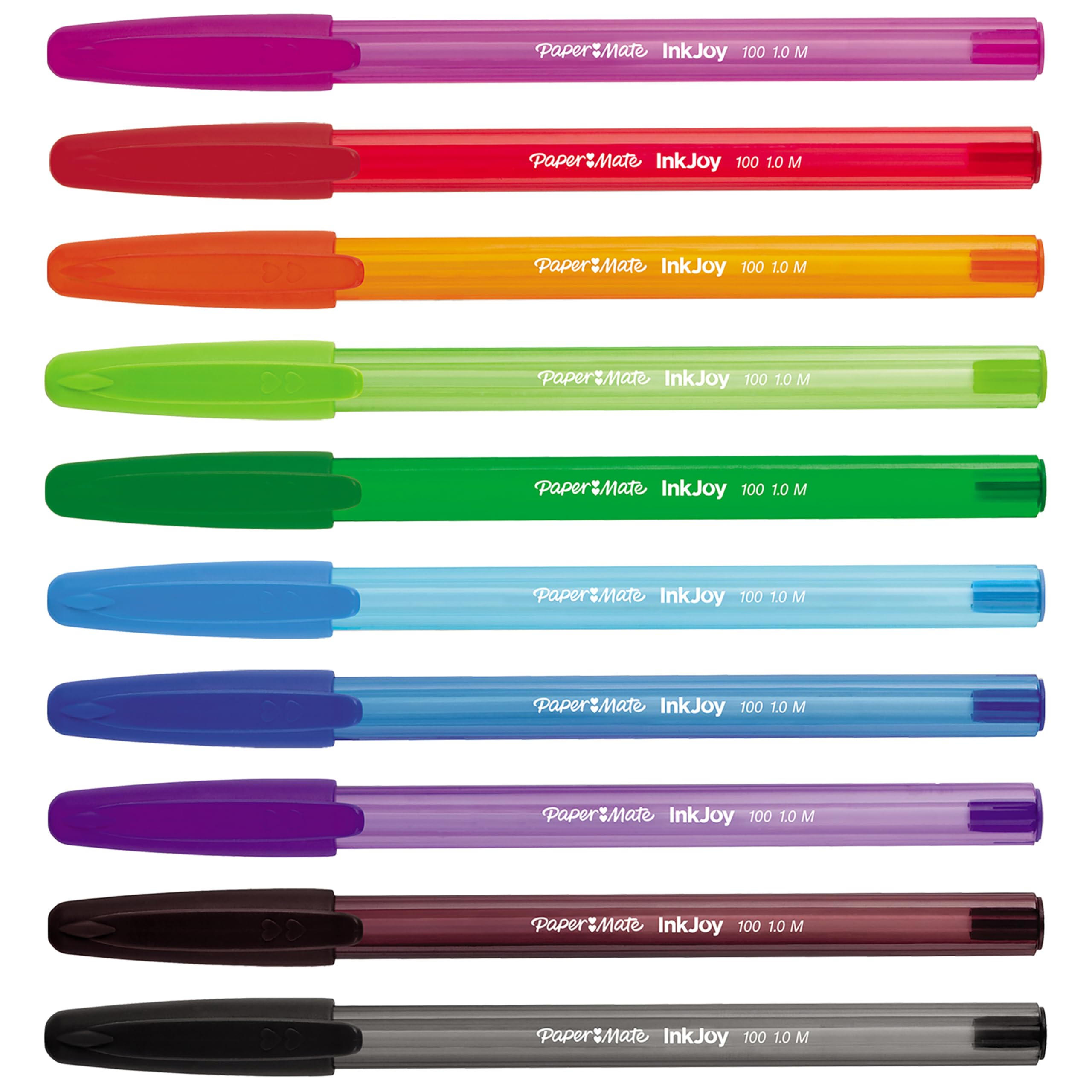 paper-mate-inkjoy-100-kugelschreiber-1-0-mm-10-st-ck-gemischte-sonderfarben image 2