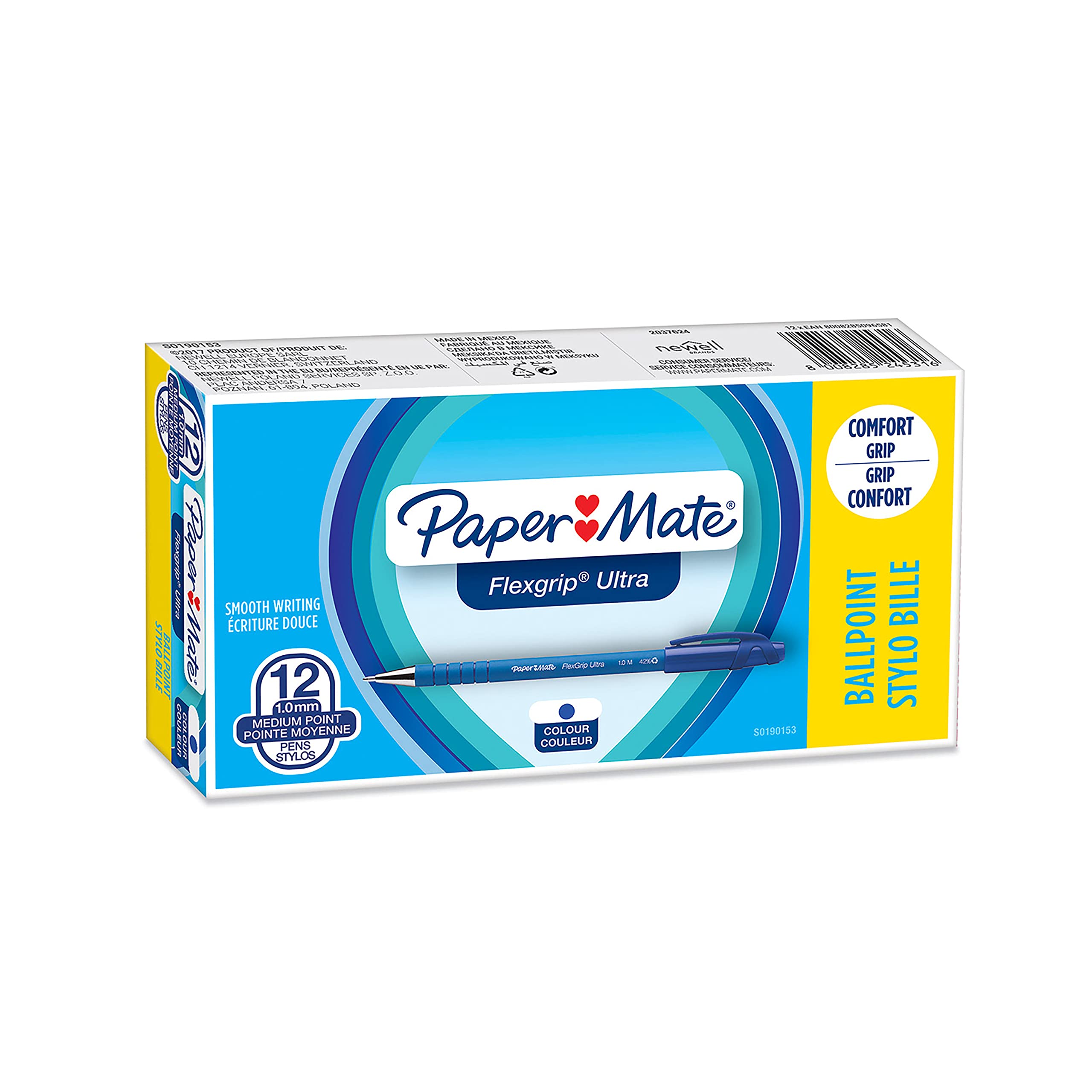 paper-mate-flexgrip-ultra-kugelschreiber-1-0-mm-blau-12er-box image 7