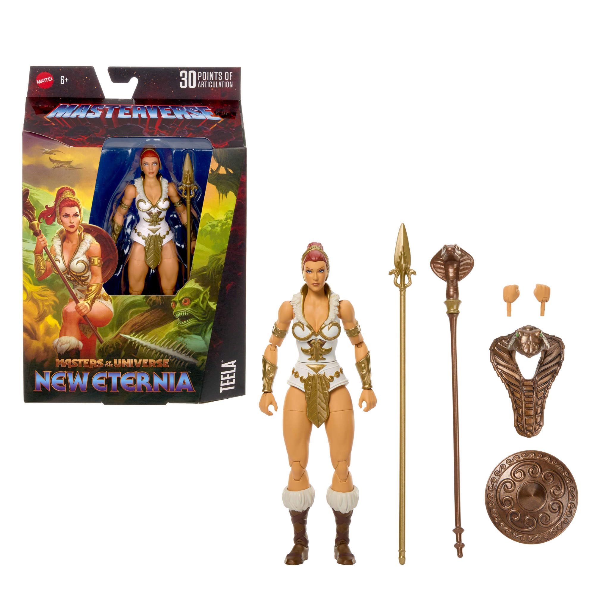 masters-of-the-universe-masterverse-new-eternia-teela-actionfigur-18-cm-mit-kobr image 1
