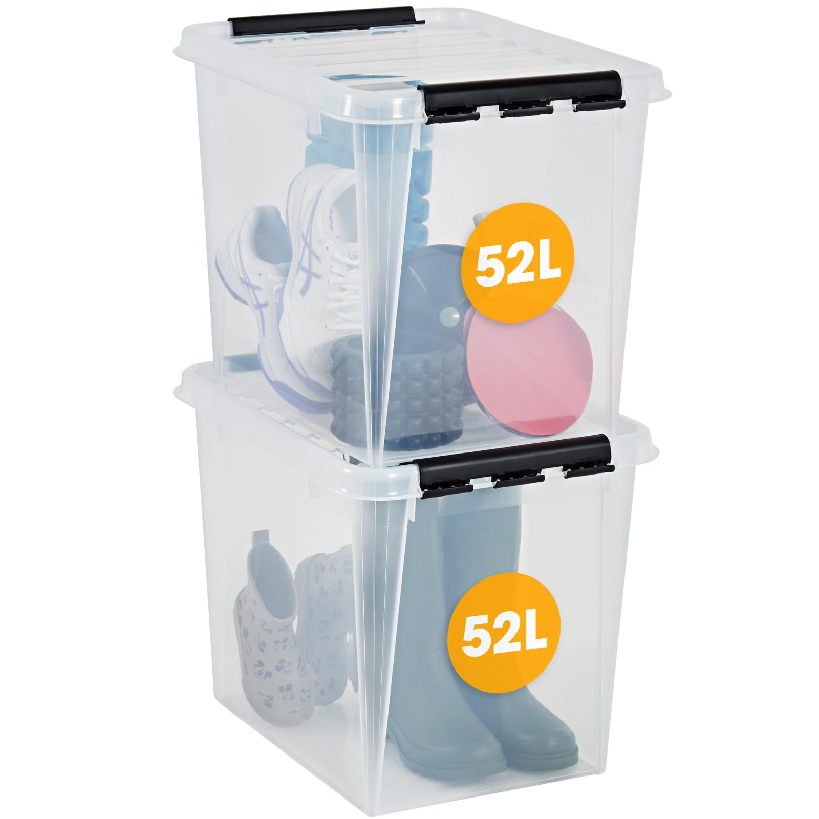 smartstore-classic-aufbewahrungsbox-52-l-transparent-2er-pack-50x39x41-cm image 1