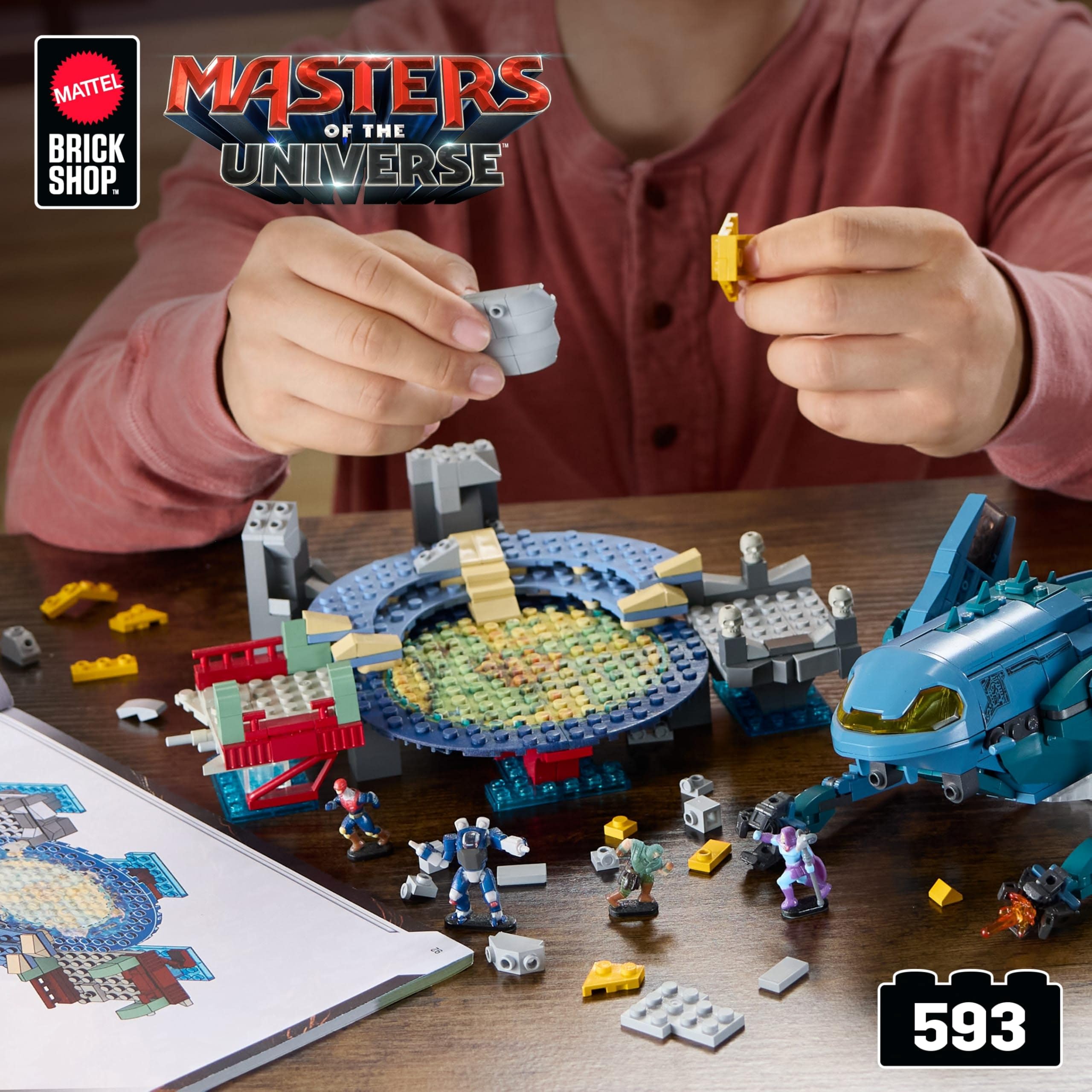 mattel-brick-shop-masters-of-the-universe-der-angriff-des-sammlers-bauset image 2
