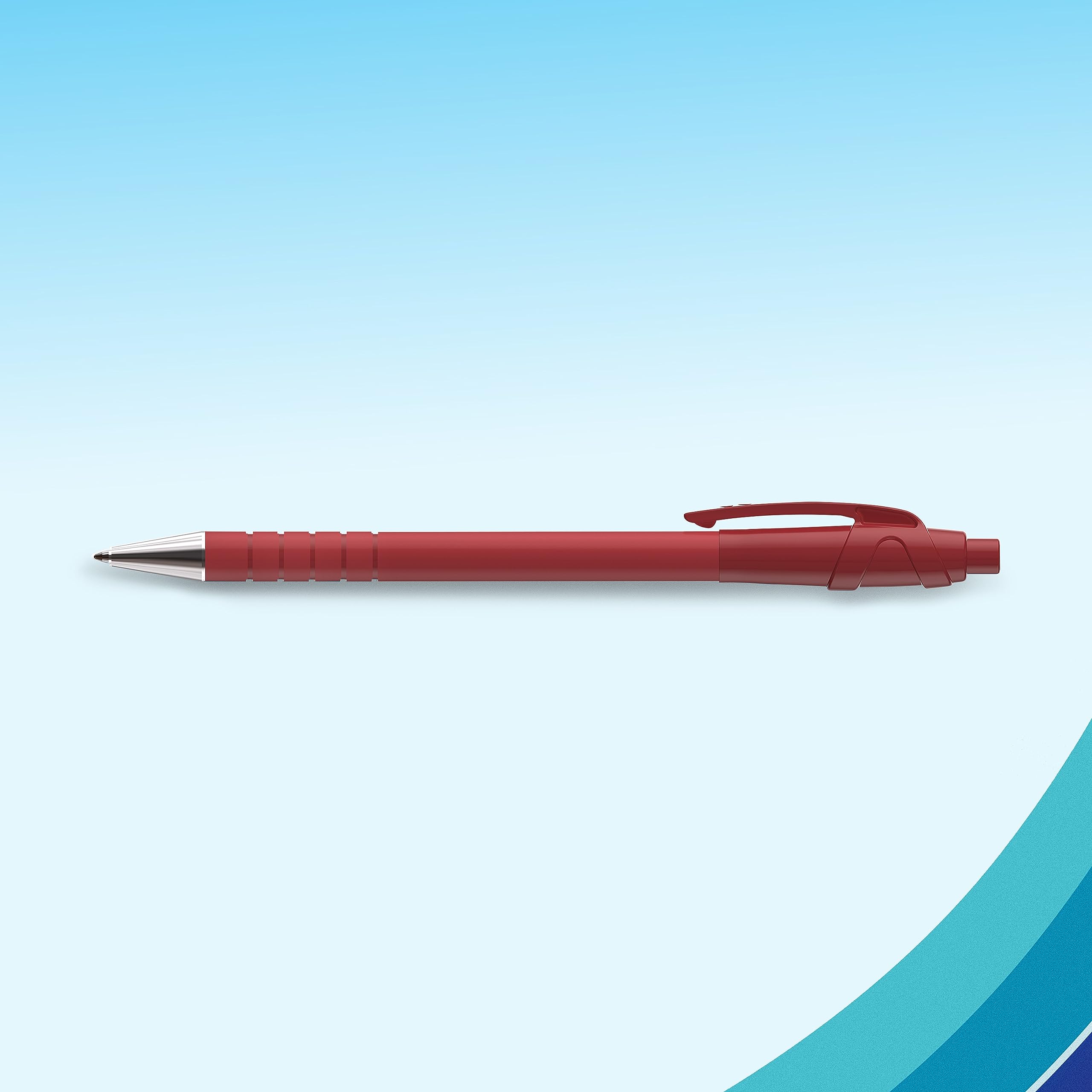paper-mate-flexgrip-ultra-druckkugelschreiber-1-0-mm-rot-12er-box image 2