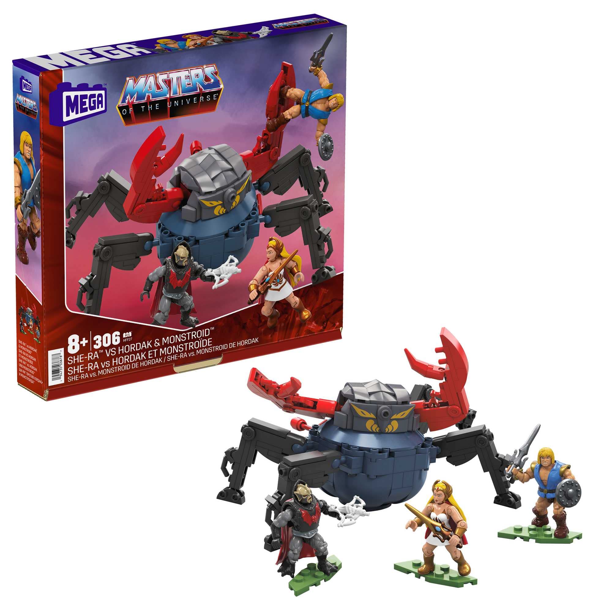 mega-construx-masters-of-the-universe-monstroid-mit-she-ra-vs-hordak-306-teile image 1