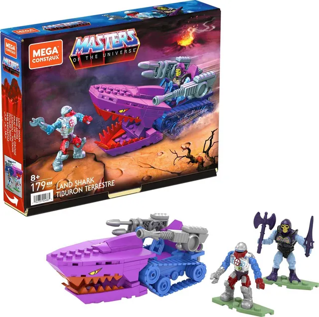 mega-construx-masters-of-the-universe-land-shark-kampfwagen-178-teile image 1